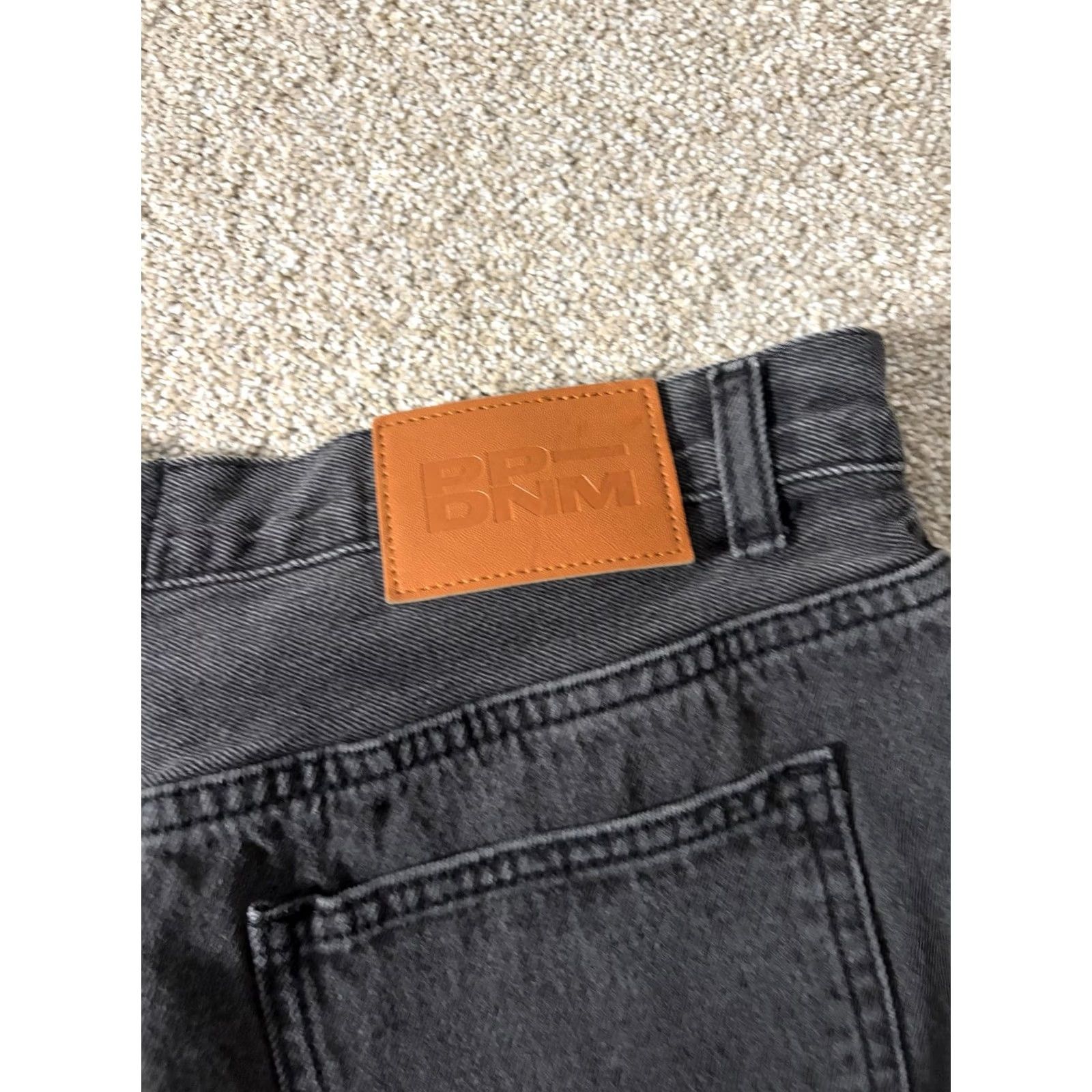 PRINCESS POLLY Princess Polly Jeans Womens 8 Charcoal Wash Straight Regular Fit Denim 29x29 Mens Womens Girls Boys Size 30" / US 8 / IT 44 - 7 Thumbnail