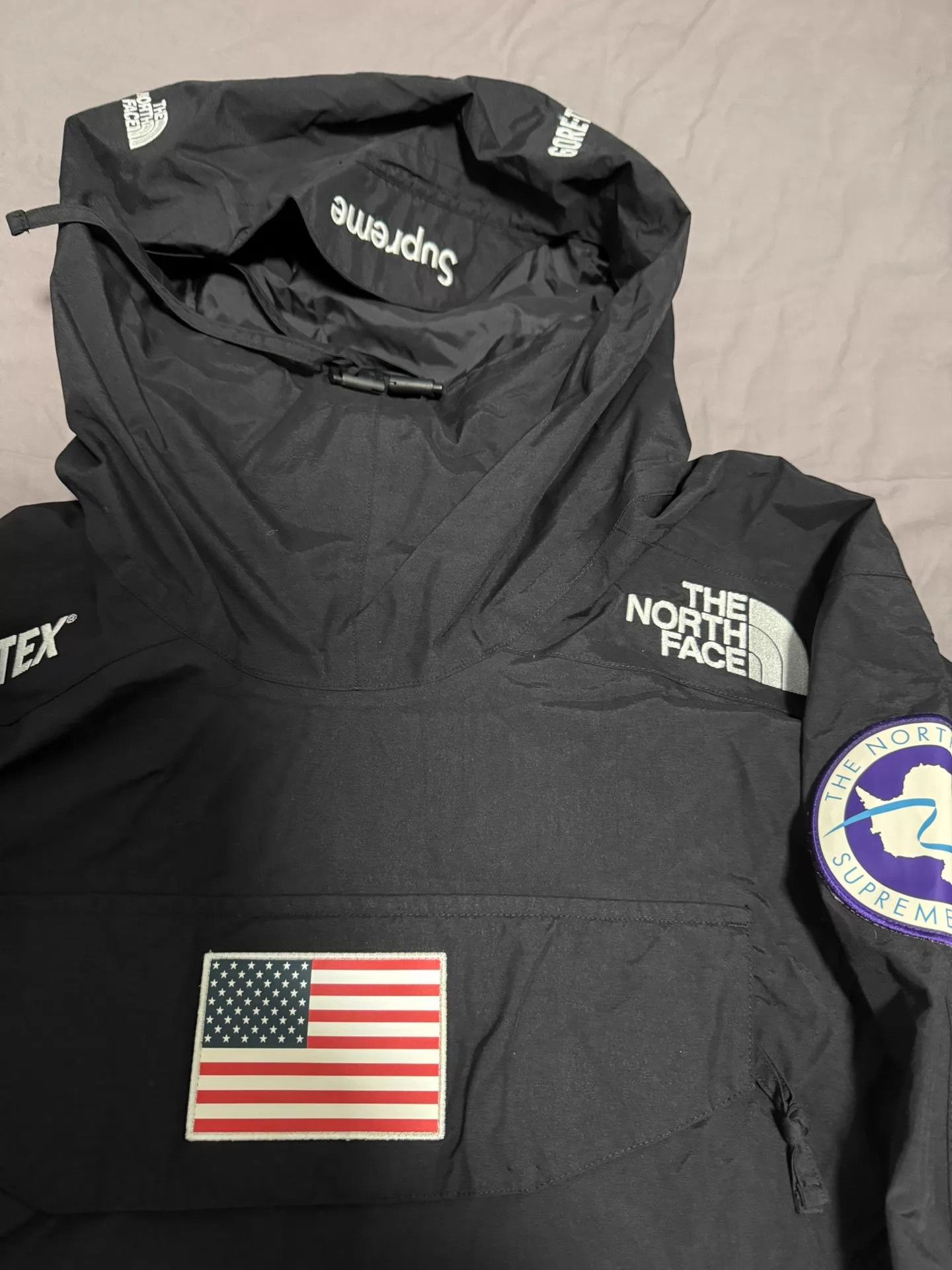 The North Face Supreme TNF Trans Antartic Black Flag Pullover XL Size US XL / EU 56 / 4 - 3 Thumbnail