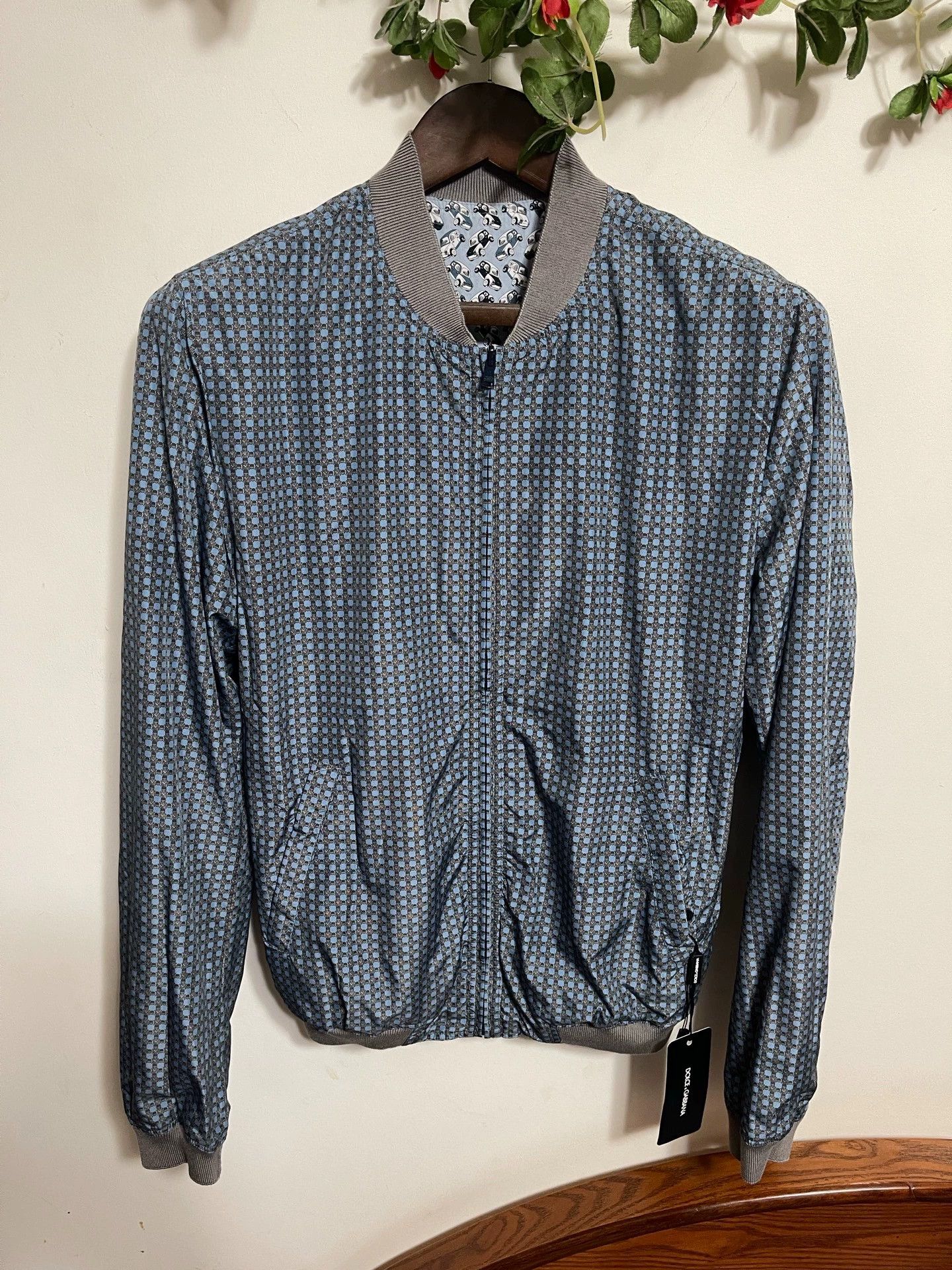 Dolce & Gabbana Dolce&Gabbana Double-Sided Slim Cotton Jacket 48 Size US M / EU 48-50 / 2 - 3 Thumbnail