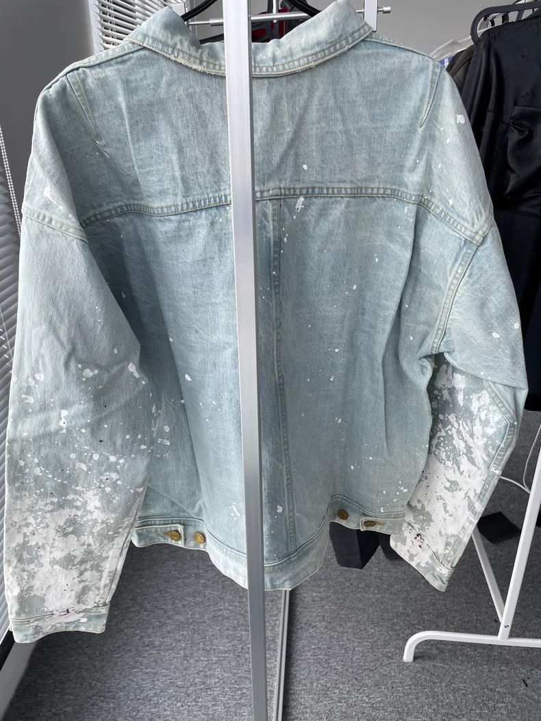 Fear of God Fear of God Limited edition ink-splashed denim jacket Size US L / EU 52-54 / 3 - 4 Thumbnail