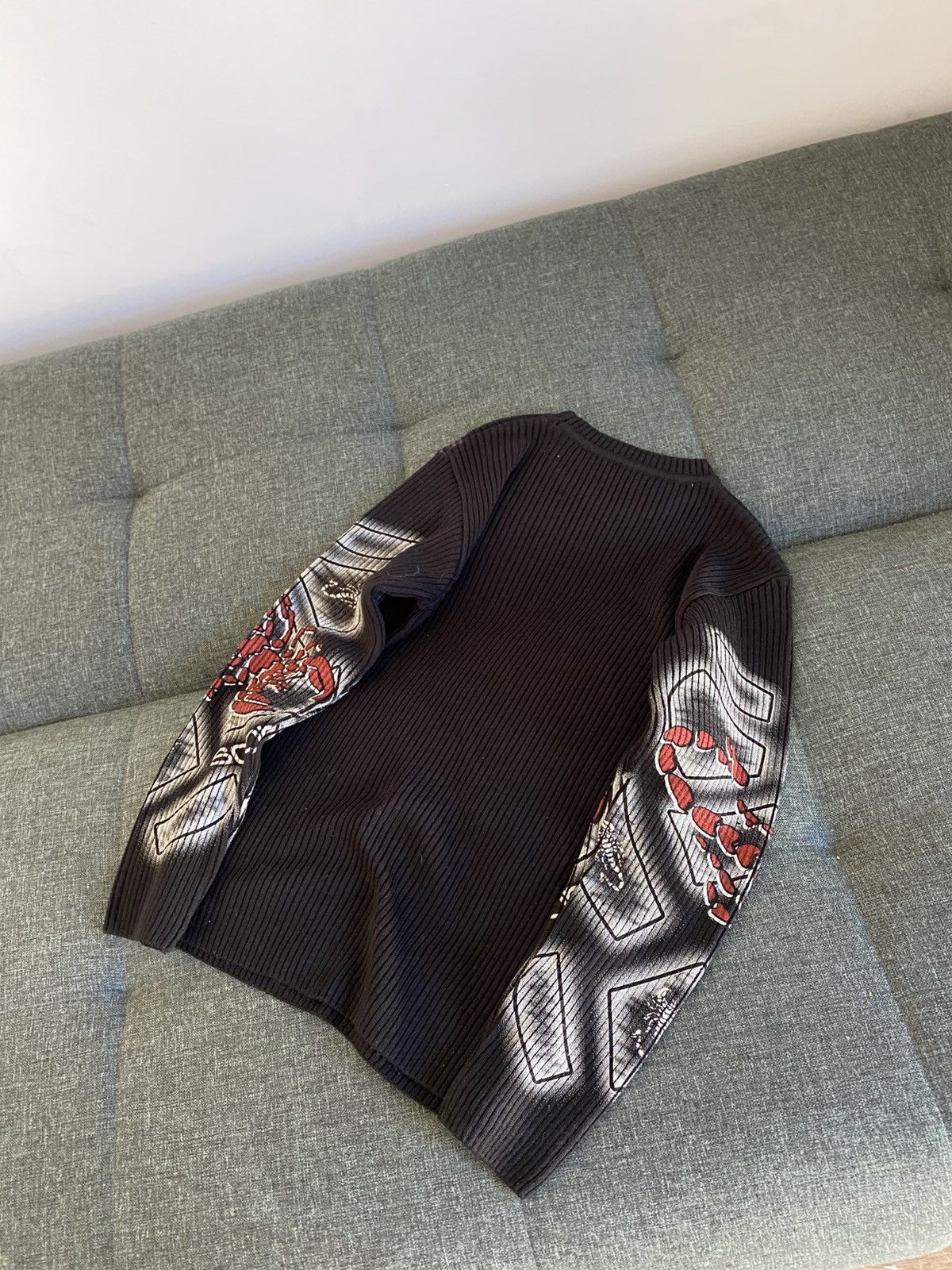 Hysteric Glamour Vintage Avant Garde Sweater Big Logo Scorpion Hysteric Style Size US M / EU 48-50 / 2 - 6 Thumbnail