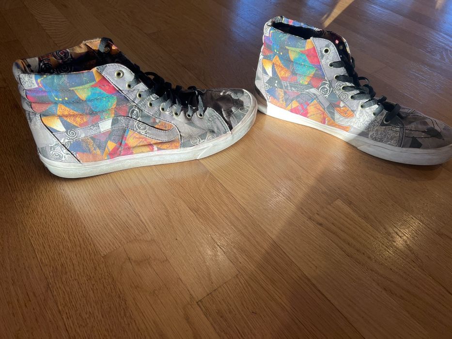 Vans Vans Sk8 Hi Geometric Abstract Multi Grailed