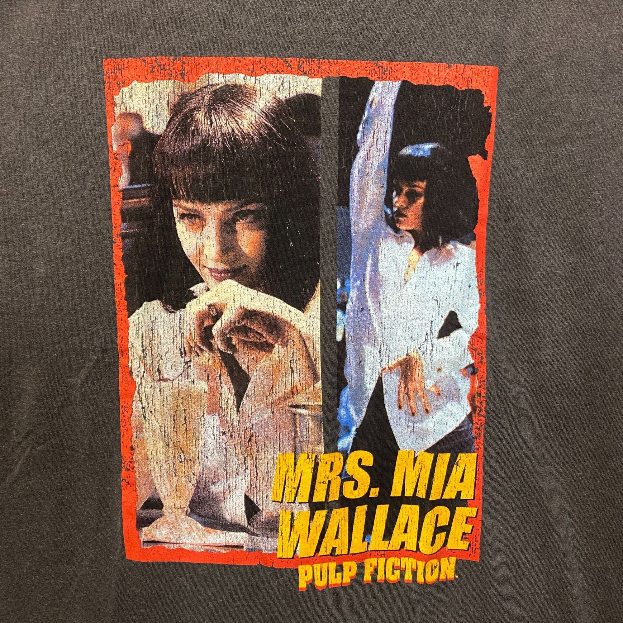 Rap Tees Mrs. Mia Wallace Pulp Fiction T-Shirt XL Size US XL / EU 56 / 4 - 2 Thumbnail