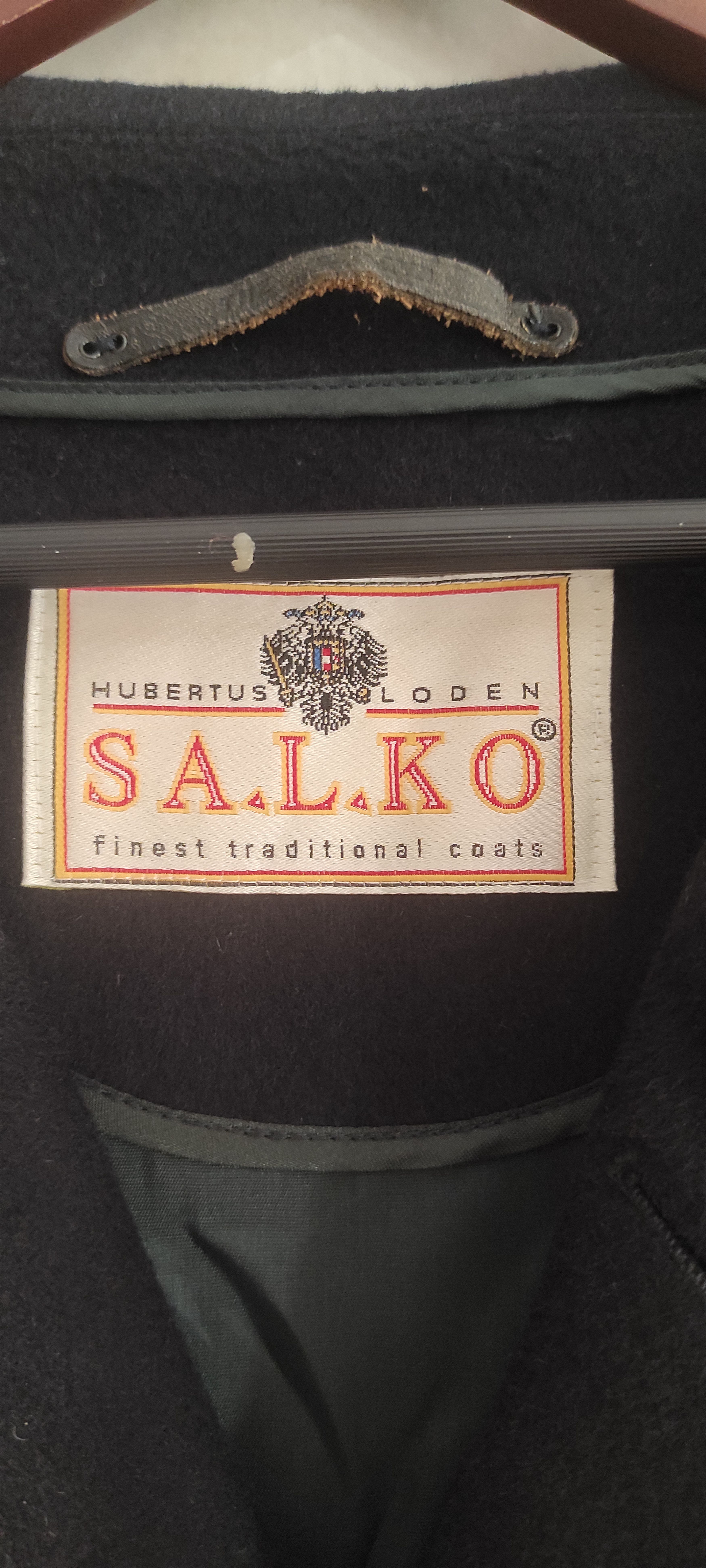Other S.A.L.K.O. Hubertus Loden Wool Trench Coat Made Australia Size US XL / EU 56 / 4 - 5 Thumbnail