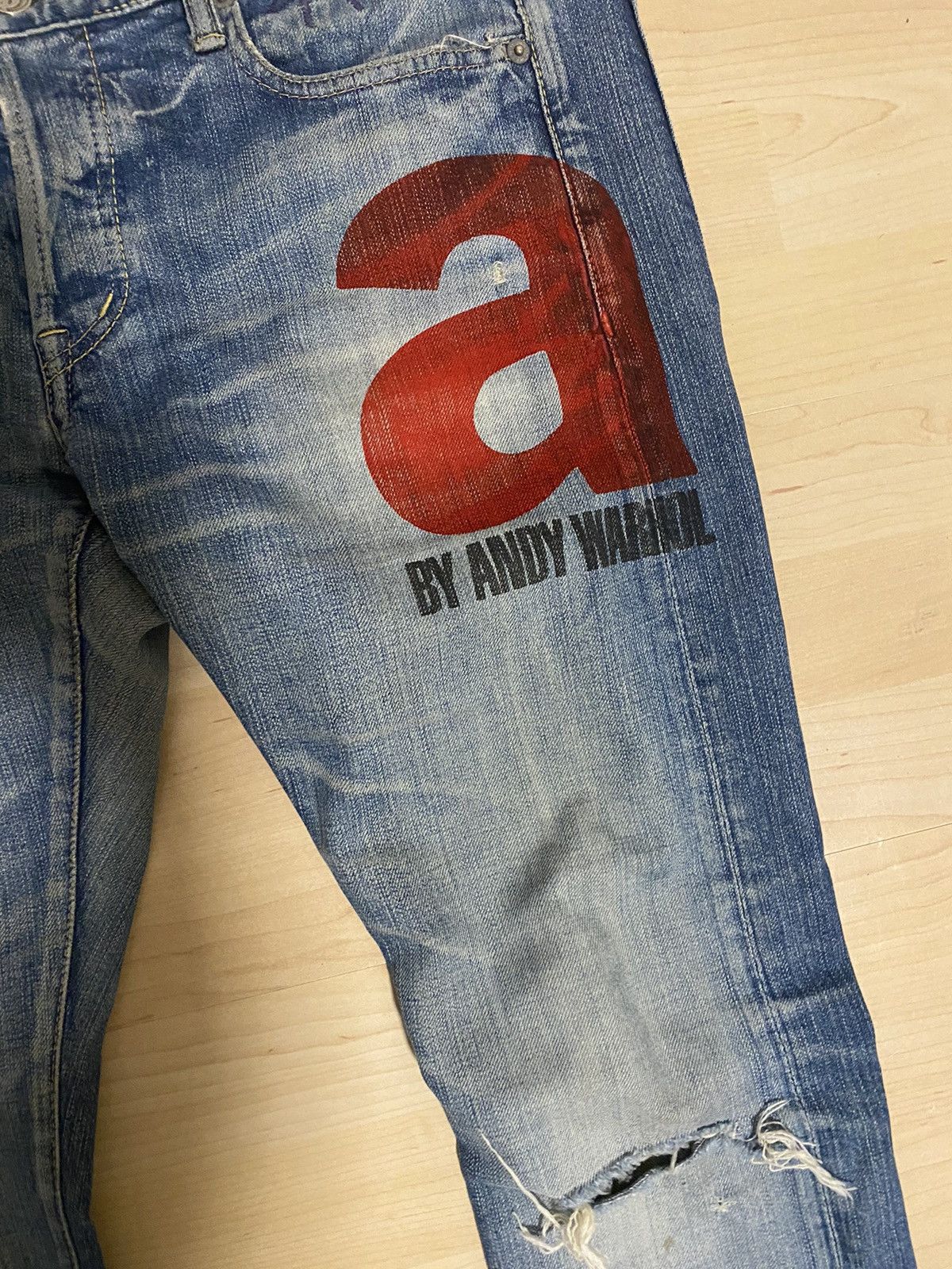 Andy Warhol Hysteric glamour x andy warhol denim 34 Size US 34 / EU 50 - 2 Thumbnail