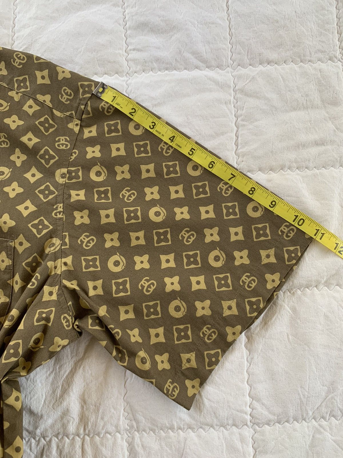 Stussy Vintage Stussy "Monogram" Button Ups Shirt Size US XL / EU 56 / 4 - 11 Thumbnail