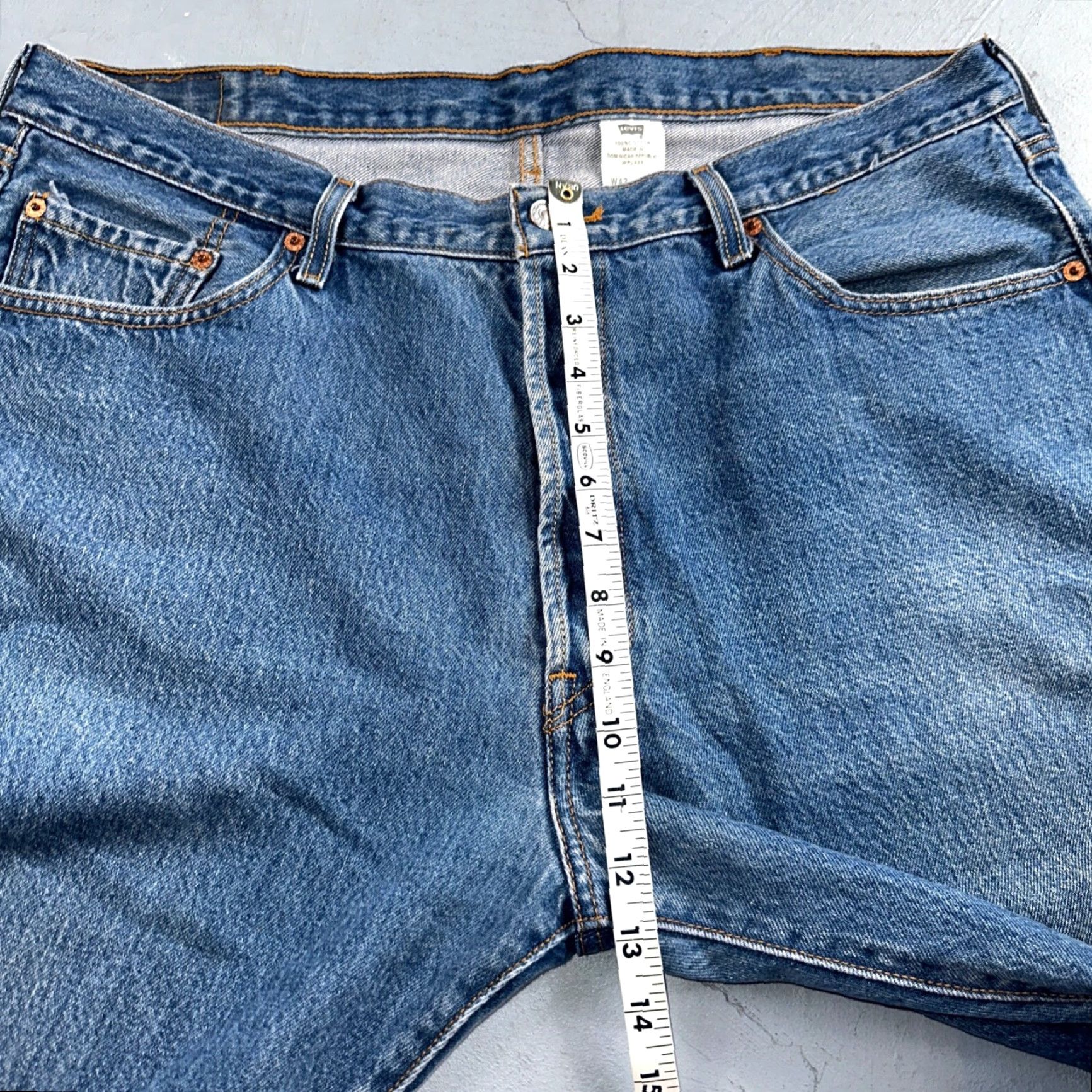 Levi's VINTAGE Levi's 501 Jeans Men Classic Straight Blue Denim 42x32 90s Mid Rise 10-12 in Regular Size US 42 / EU 58 - 6 Thumbnail