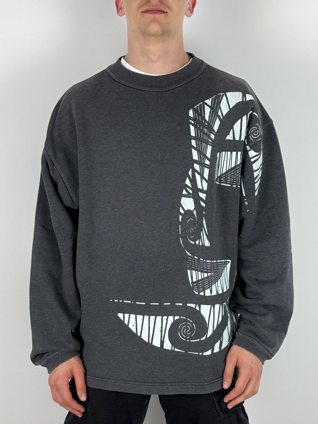 O'Neill × Vintage 1995 Vintage O’Neill Big Logo Oversized Long Sleeve Size US M / EU 48-50 / 2 - 1 Thumbnail