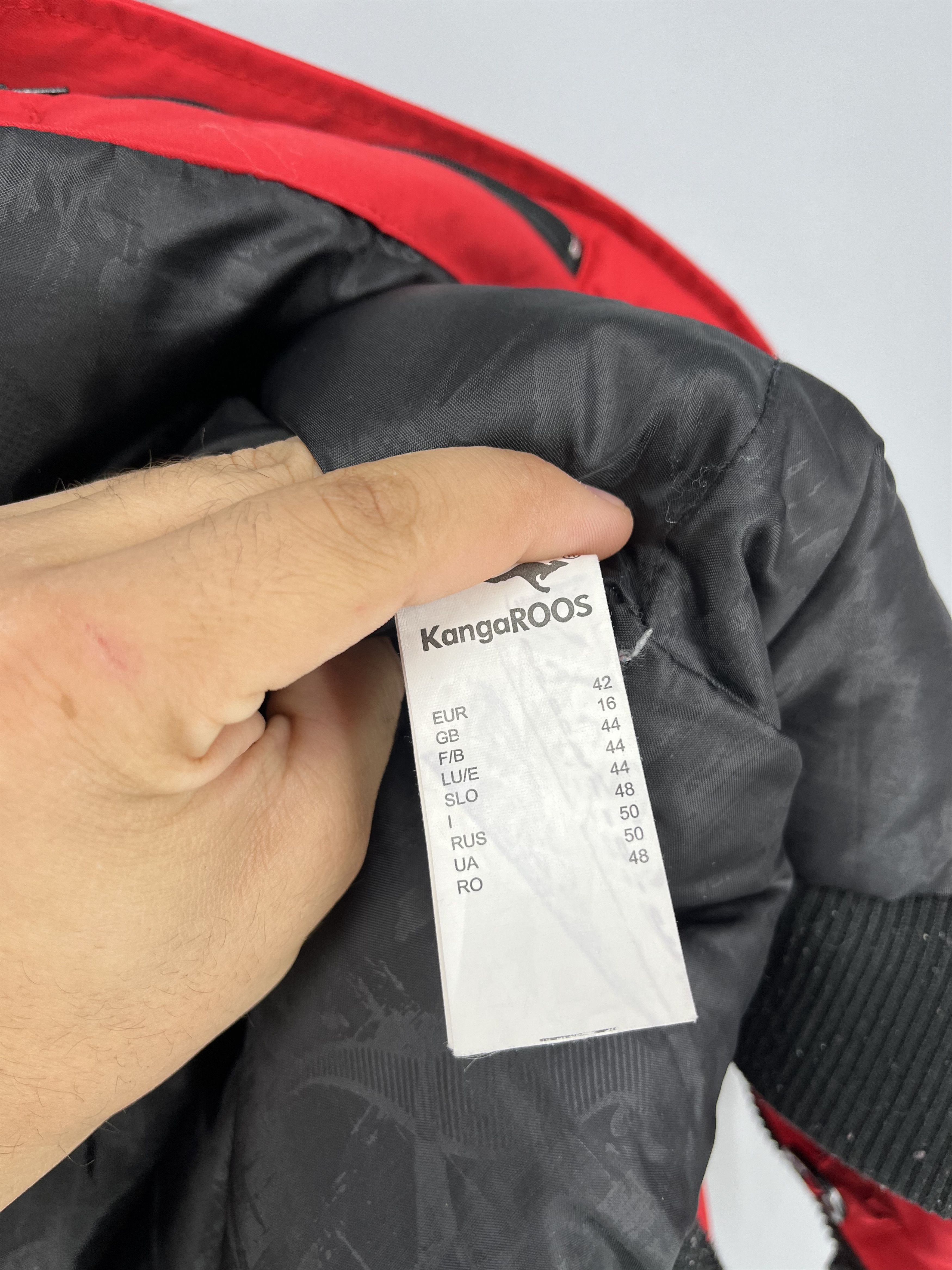 KangaROOS Vintage Kangaroos Mens Puffer Down Jacket With Fur Hoodie Size US M / EU 48-50 / 2 - 12 Thumbnail