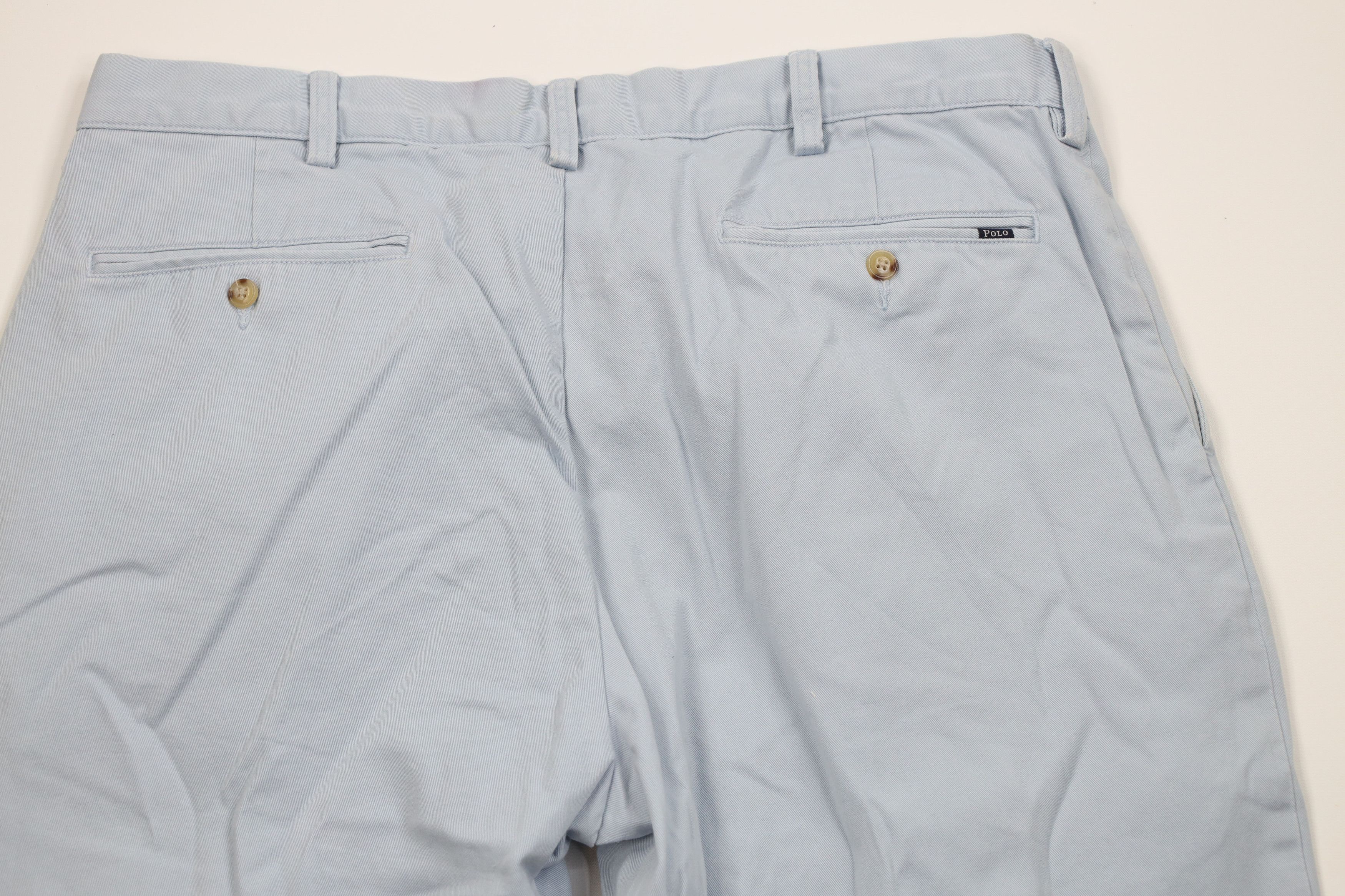 Polo Ralph Lauren Vintage 90s Ralph Lauren Straight Leg Chino Pants Blue Size US 38 / EU 54 - 10 Thumbnail