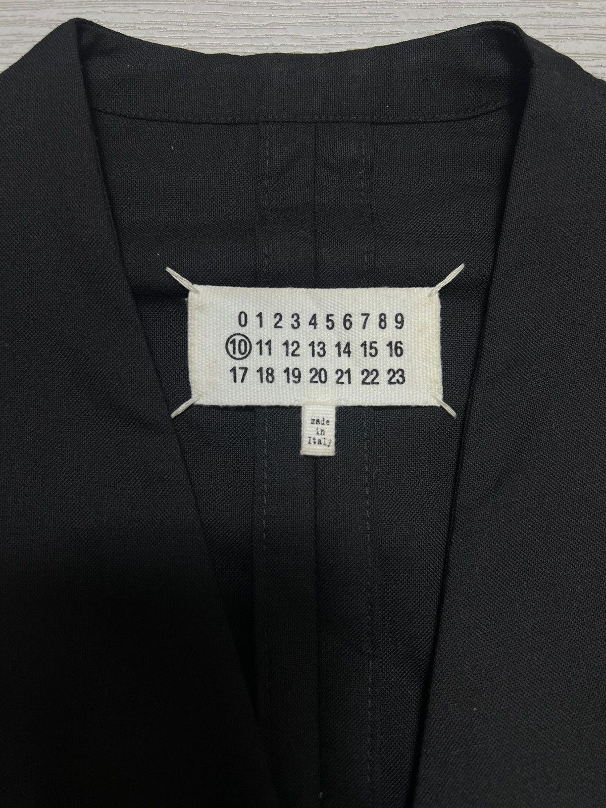 Maison Margiela Maison Margiela - S/S 18’ - Collarless Blazer Size 46S - 15 Thumbnail