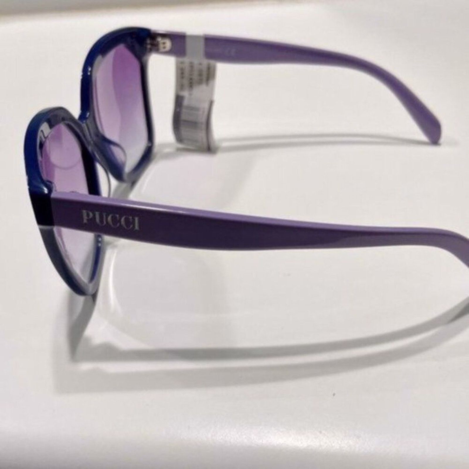Emilio Pucci Emilio Pucci 59mm Geometric Sunglasses Purple Size ONE SIZE - 7 Thumbnail