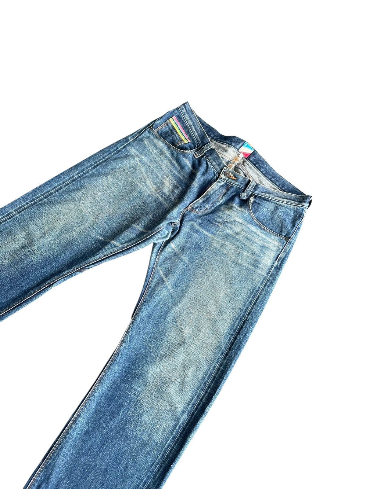R.Newbold Japan R.Newbold Rainbow Selvedge Denim Size US 36 / EU 52 - 3 Thumbnail