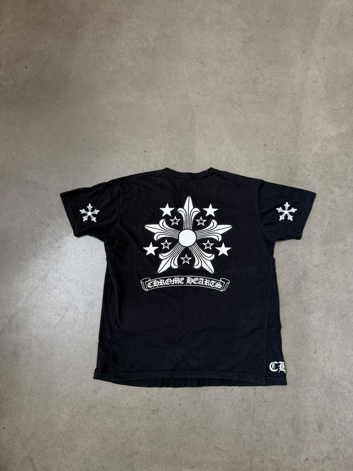 Chrome Hearts Chrome Hearts Star Cross Tee Black Size US XL / EU 56 / 4 - 4 Thumbnail