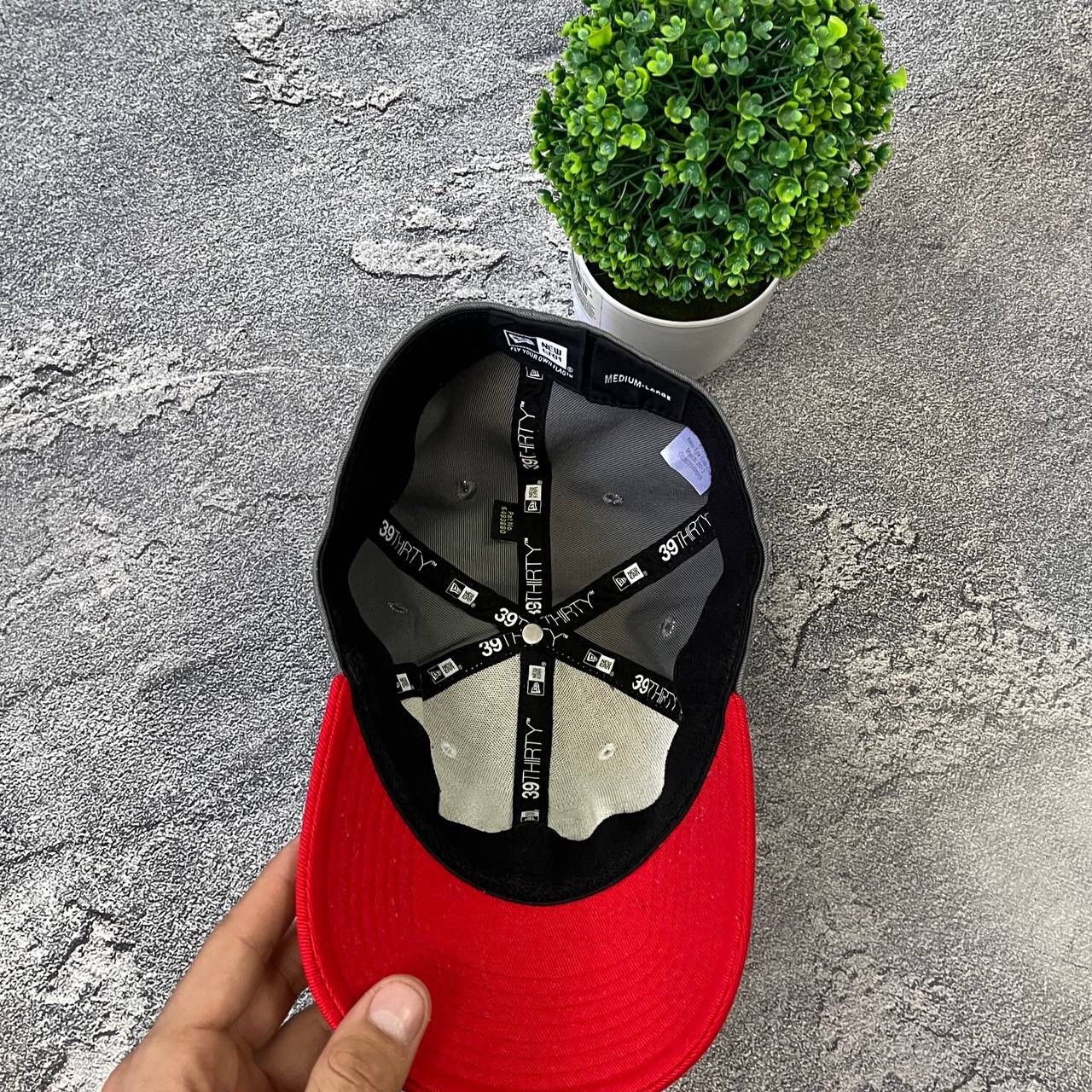 New Era Vintage 90s New Era Hurley 39 Fifty Rare Cap Hat Spell Out Size ONE SIZE - 6 Thumbnail