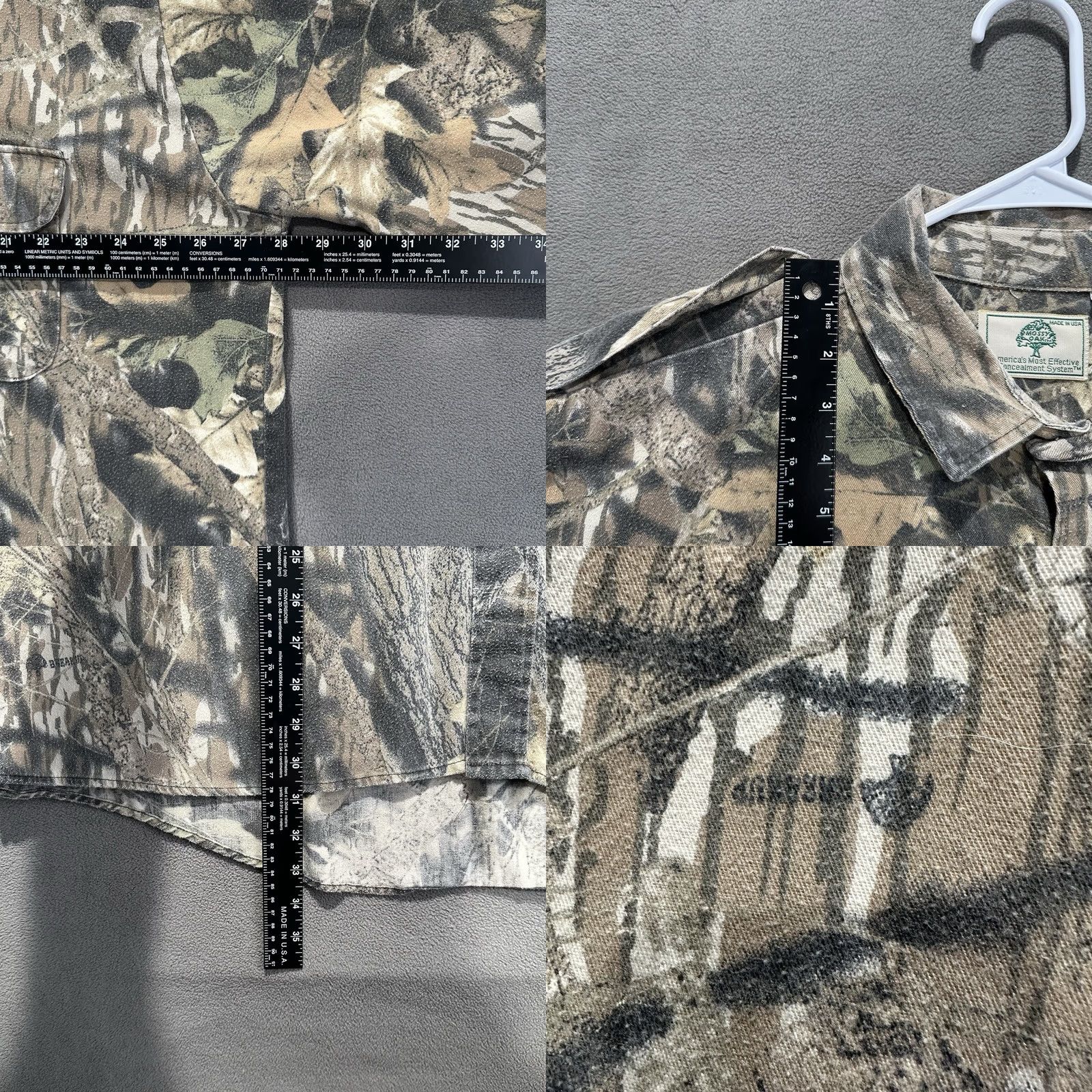 Vintage VINTAGE Mossy Oak Shirt Mens 2XL Breakup Camo Flannel Button Up Hunting USA 90s Size US XXL / EU 58 / 5 - 9 Thumbnail