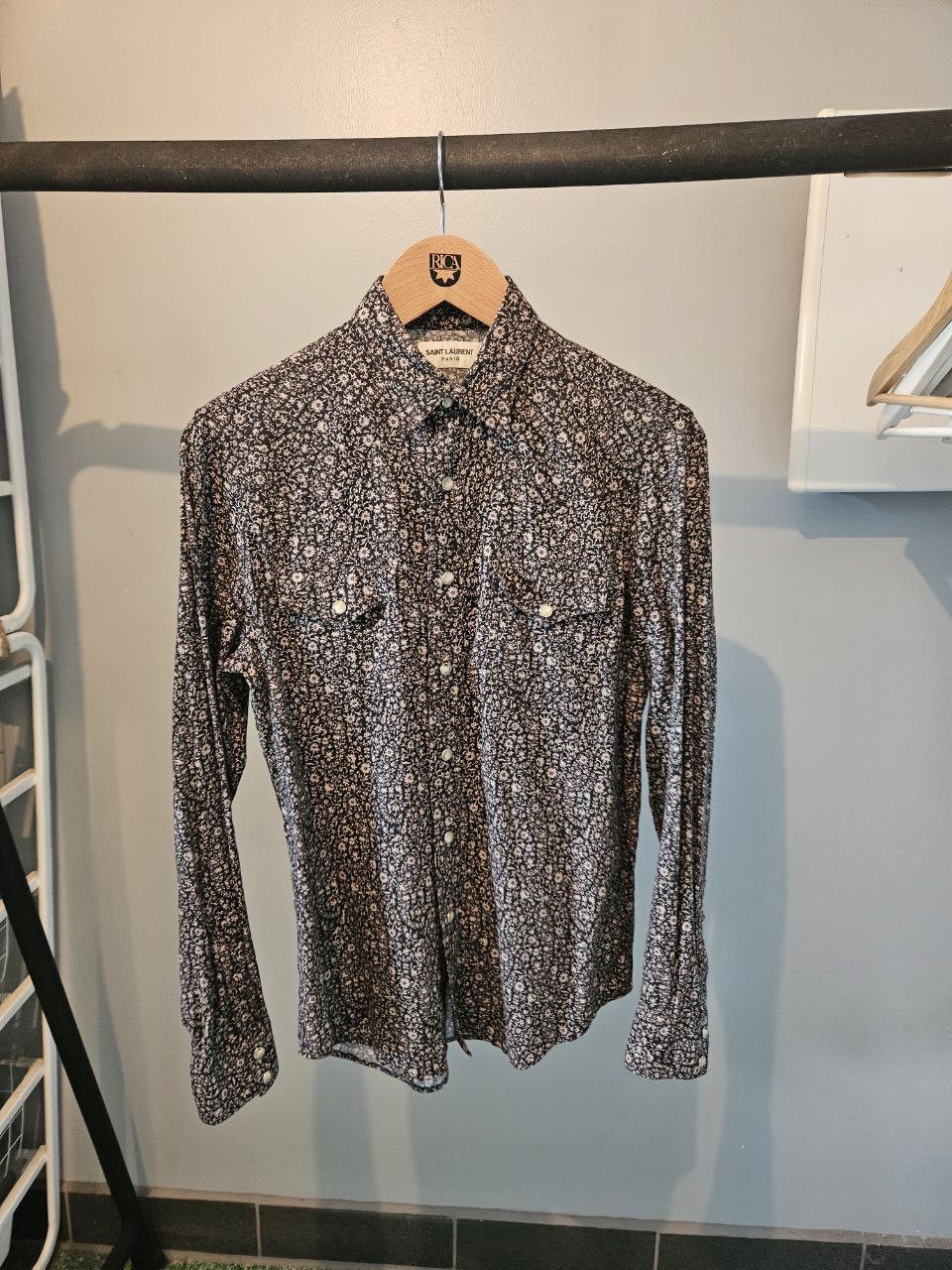 Psych Rock Western Flower Shirt