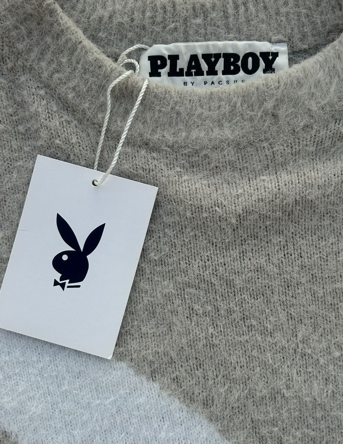 Pacsun × Playboy Playboy x PacSun Fuzzy Bunny Head Knit Sweater Size US S / EU 44-46 / 1 - 5 Thumbnail
