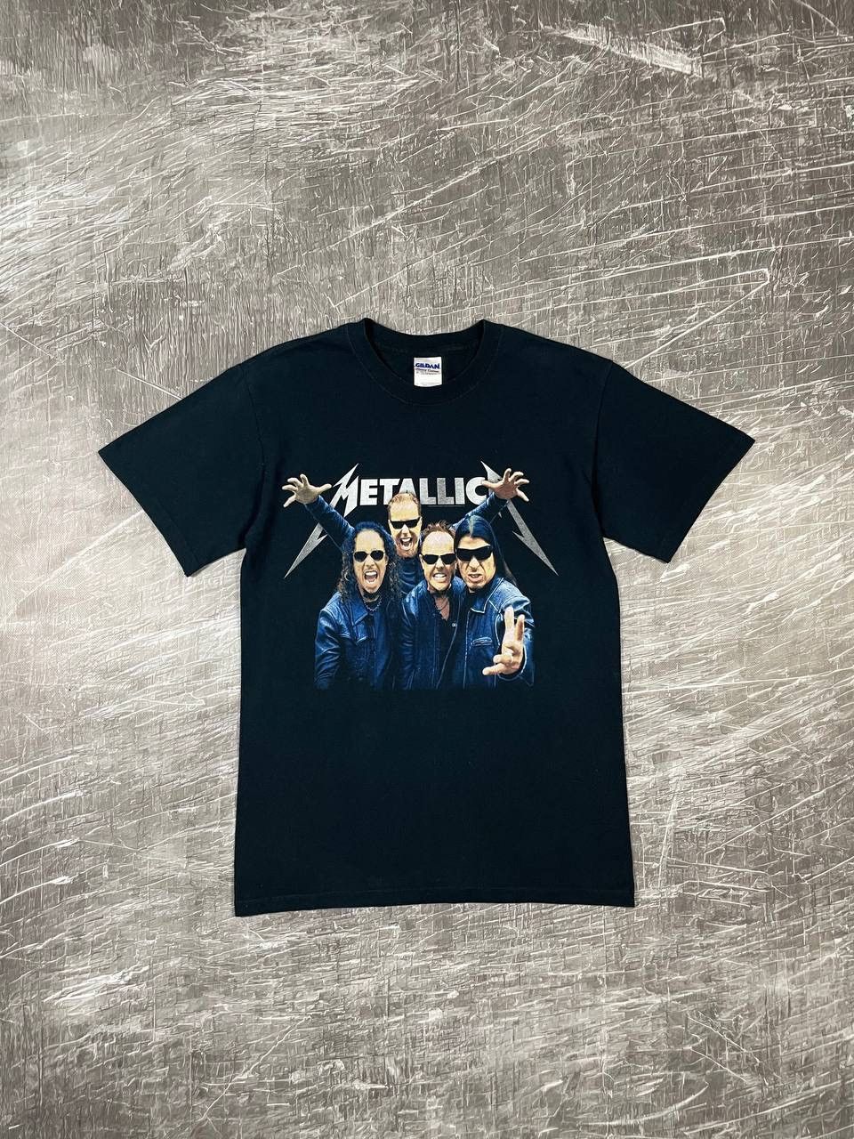 Band Tees × Gildan × Metallica Matallica word magnetic tour t shirt Size US S / EU 44-46 / 1 - 1 Thumbnail