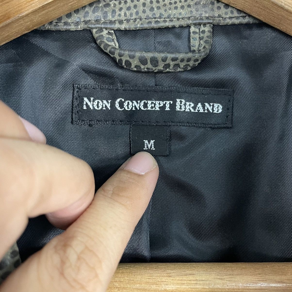 Other No Concept Brand Leather Jacket Size US S / EU 44-46 / 1 - 15 Thumbnail