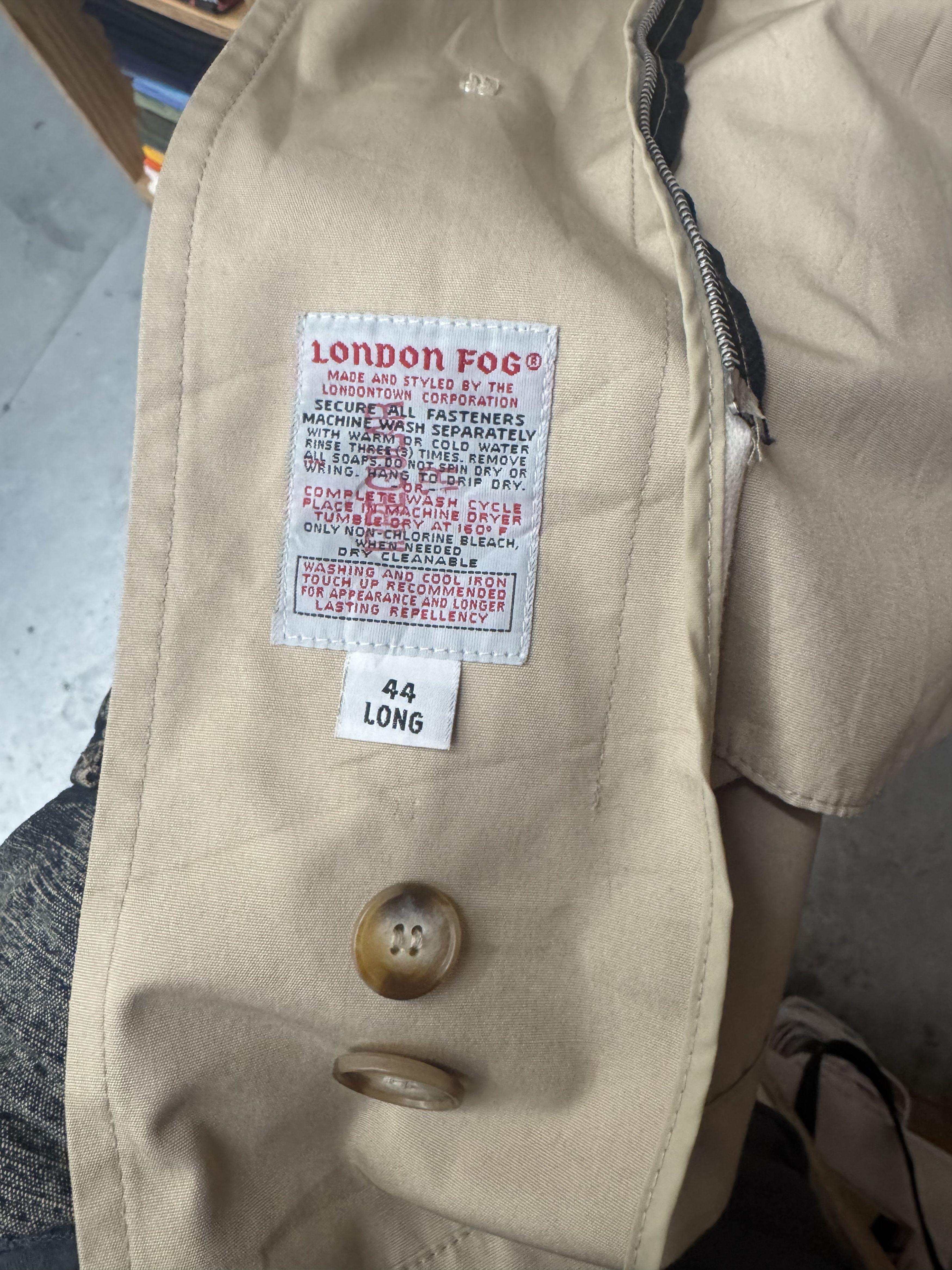 London Fog London Fog Trench Coat Size US S / EU 44-46 / 1 - 5 Thumbnail