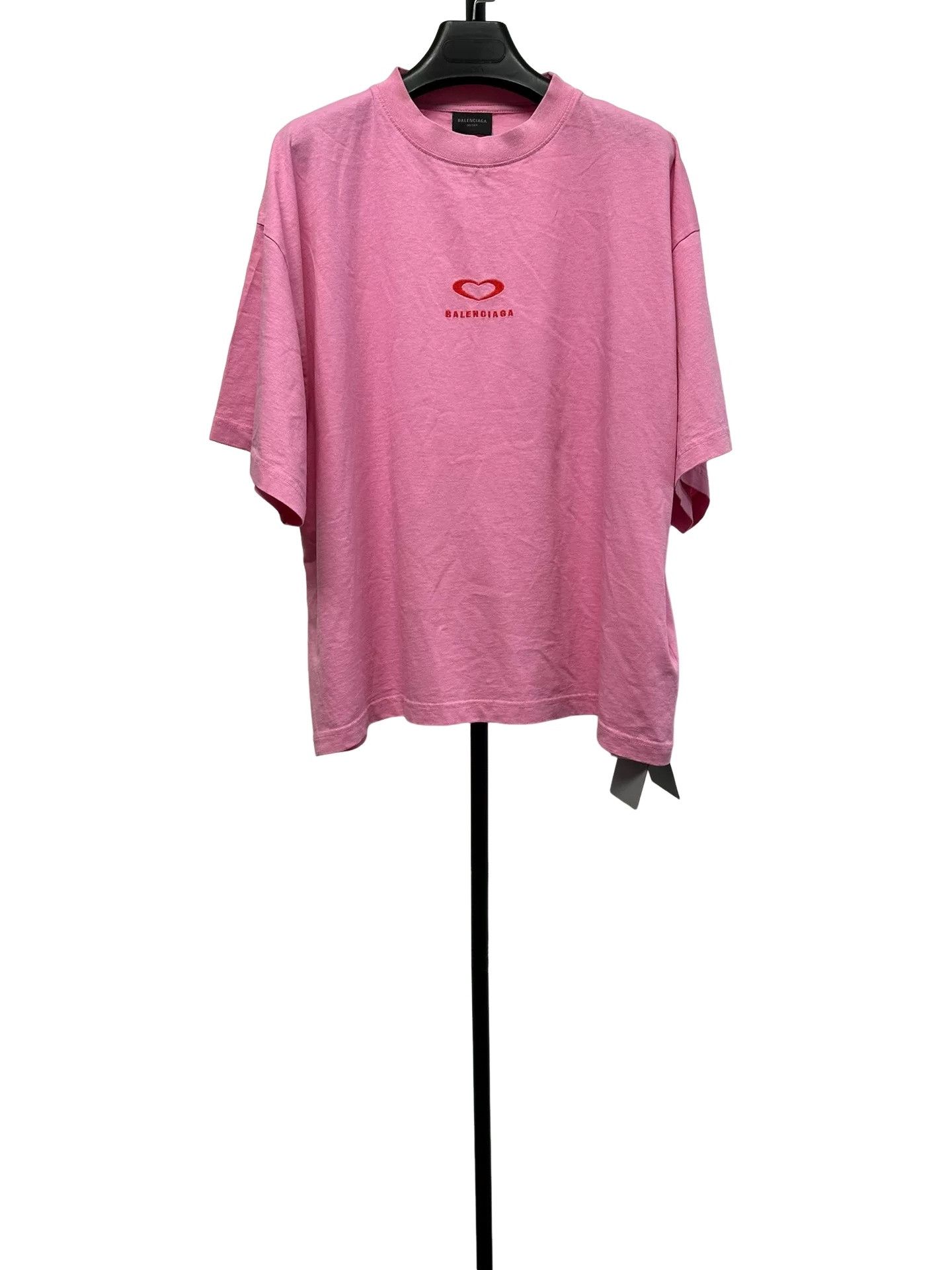 Balenciaga Balenciaga Heart Logo T-Shirt Size 2 Size M / US 6-8 / IT 42-44 - 1 Thumbnail