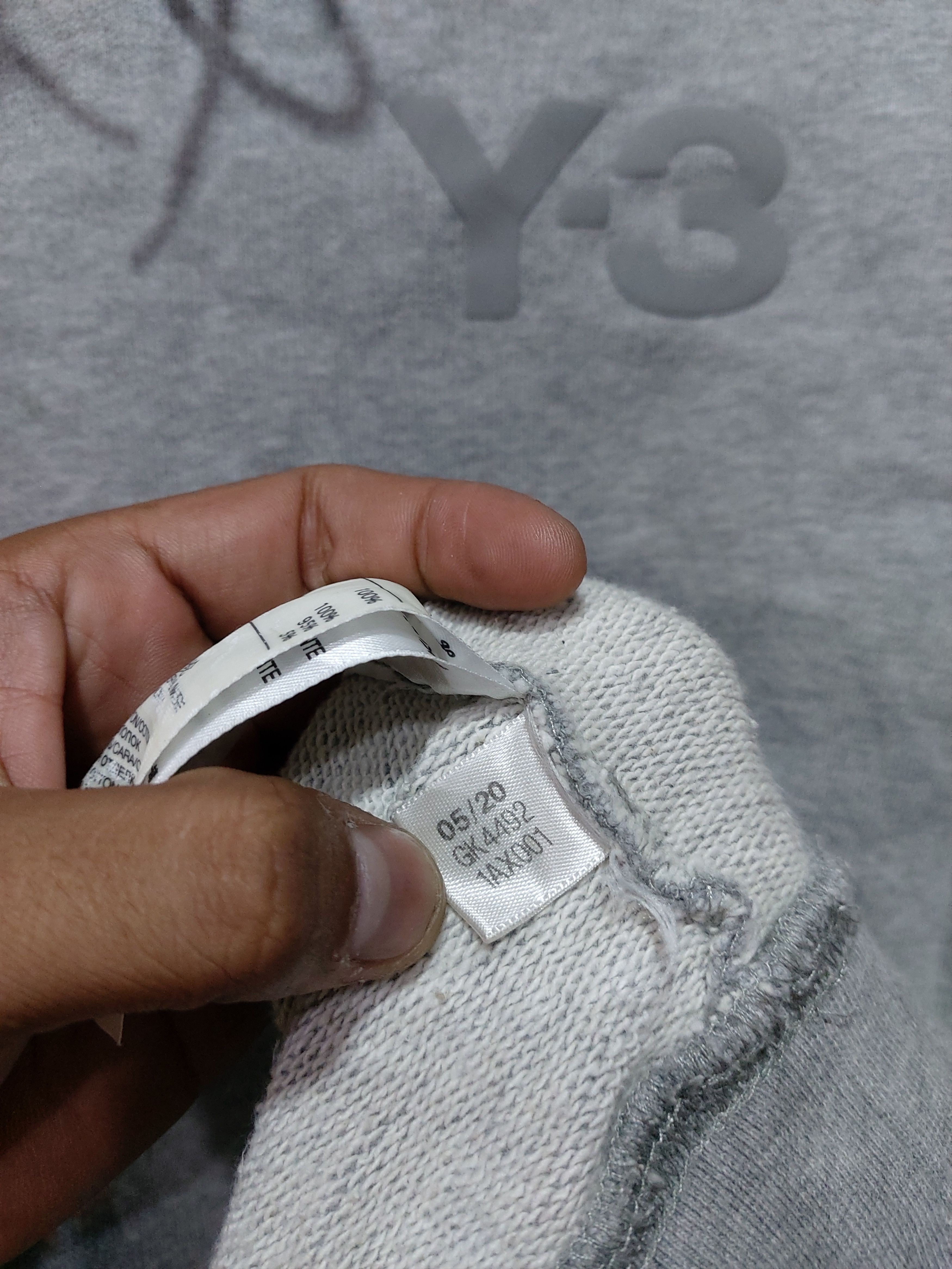 Adidas × Y-3 YOHJI YAMAMOTO X ADIDAS Y-3 LOGO HOODIE Size US L / EU 52-54 / 3 - 8 Thumbnail
