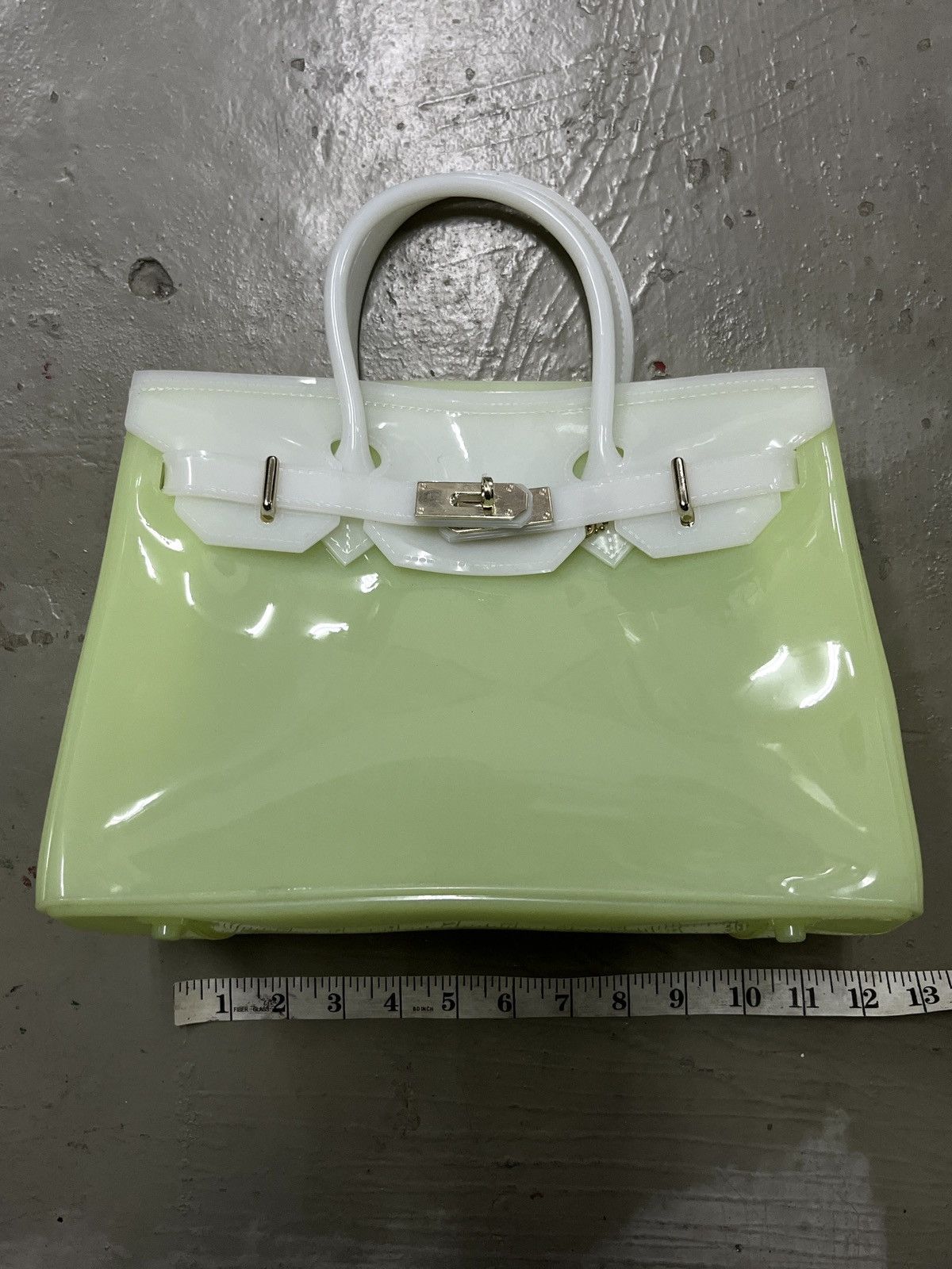 Vintage FLUORESCENT BIRKIN IN GREEN Size ONE SIZE - 10 Thumbnail