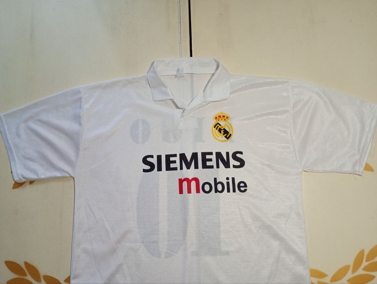 Other Real Madrid Jersey #10 Figo 2002-2003 Size US XXL / EU 58 / 5 - 6 Thumbnail