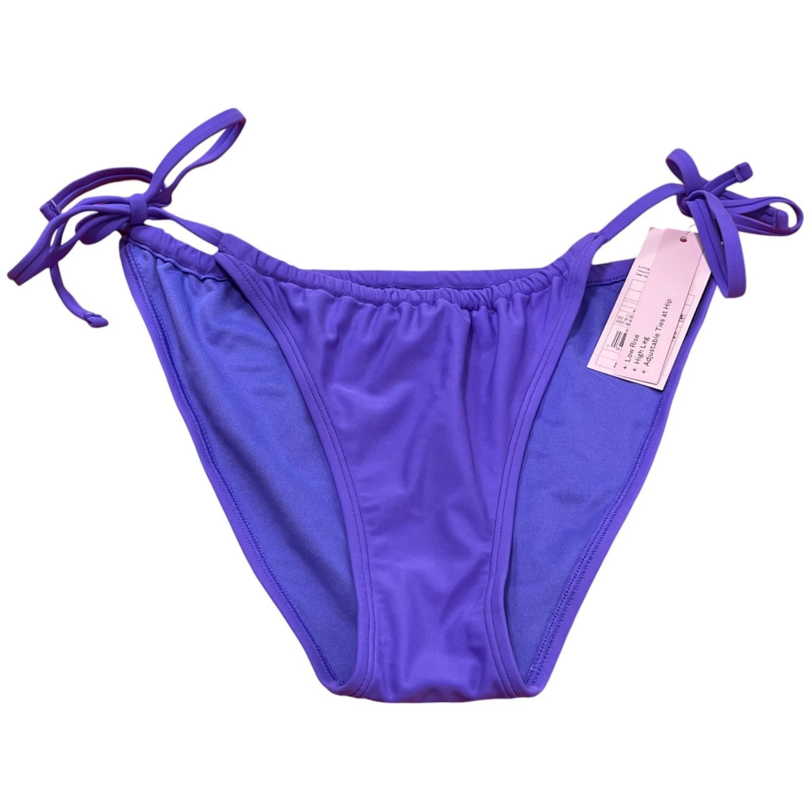 Other Wild Fable-Women's Side Tie Scoop Front High Leg Adjustable Size ONE SIZE - 3 Thumbnail