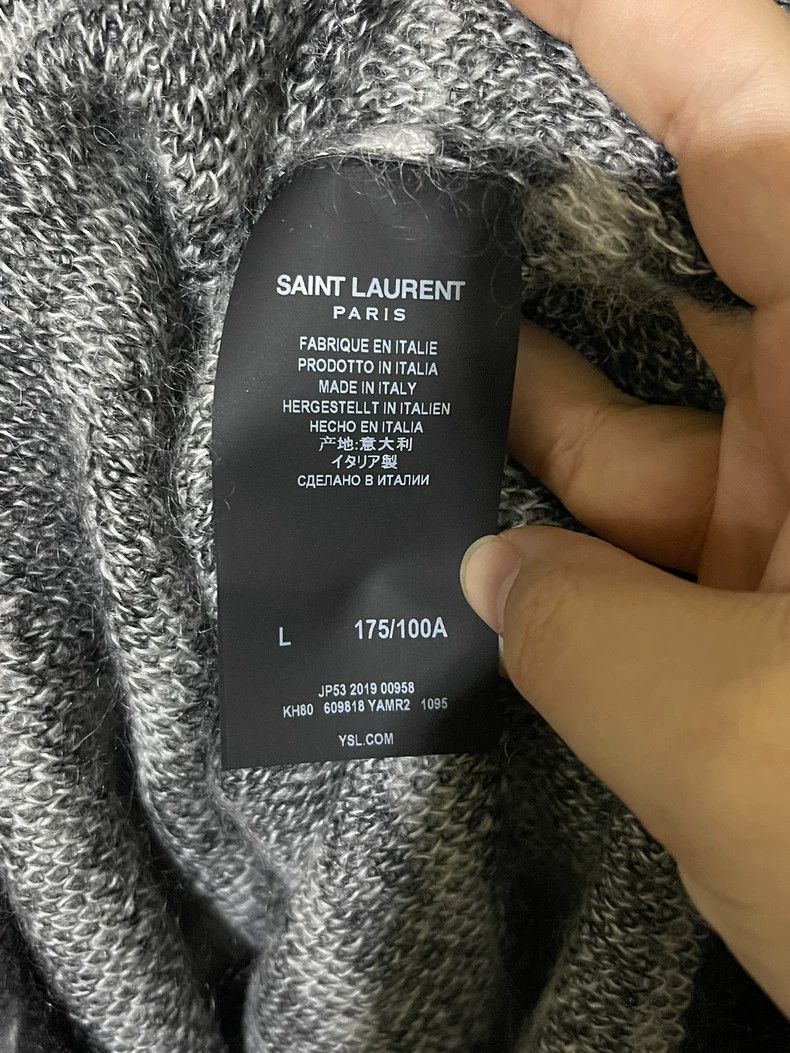 Saint Laurent Paris saint Laurent paris19fw authentic black and white striped Size US L / EU 52-54 / 3 - 5 Thumbnail