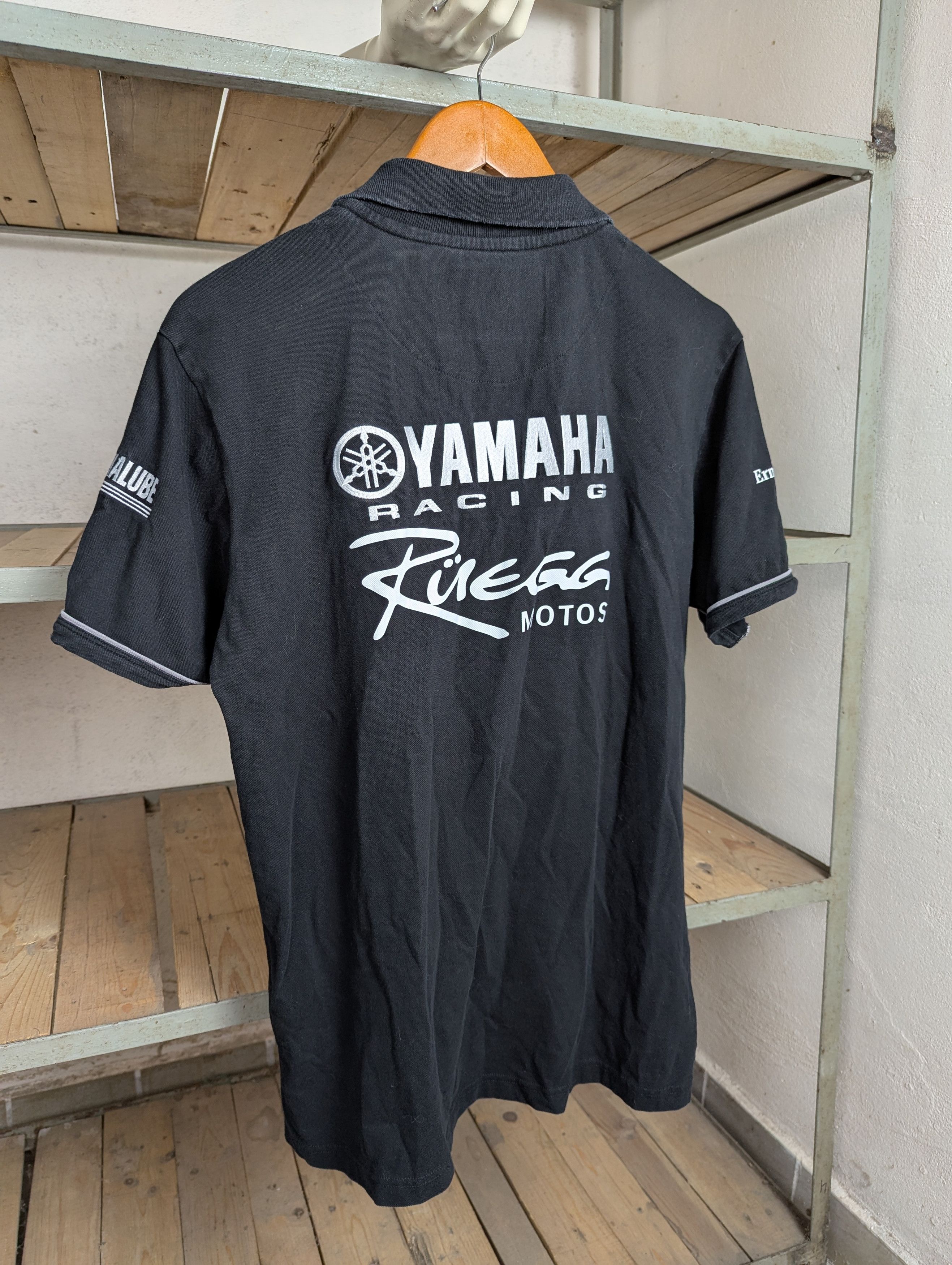 Vintage × Yamaha Yamaha Racing × Yamalube Technical Paddock Polo Shirt Size L Size US L / EU 52-54 / 3 - 7 Thumbnail