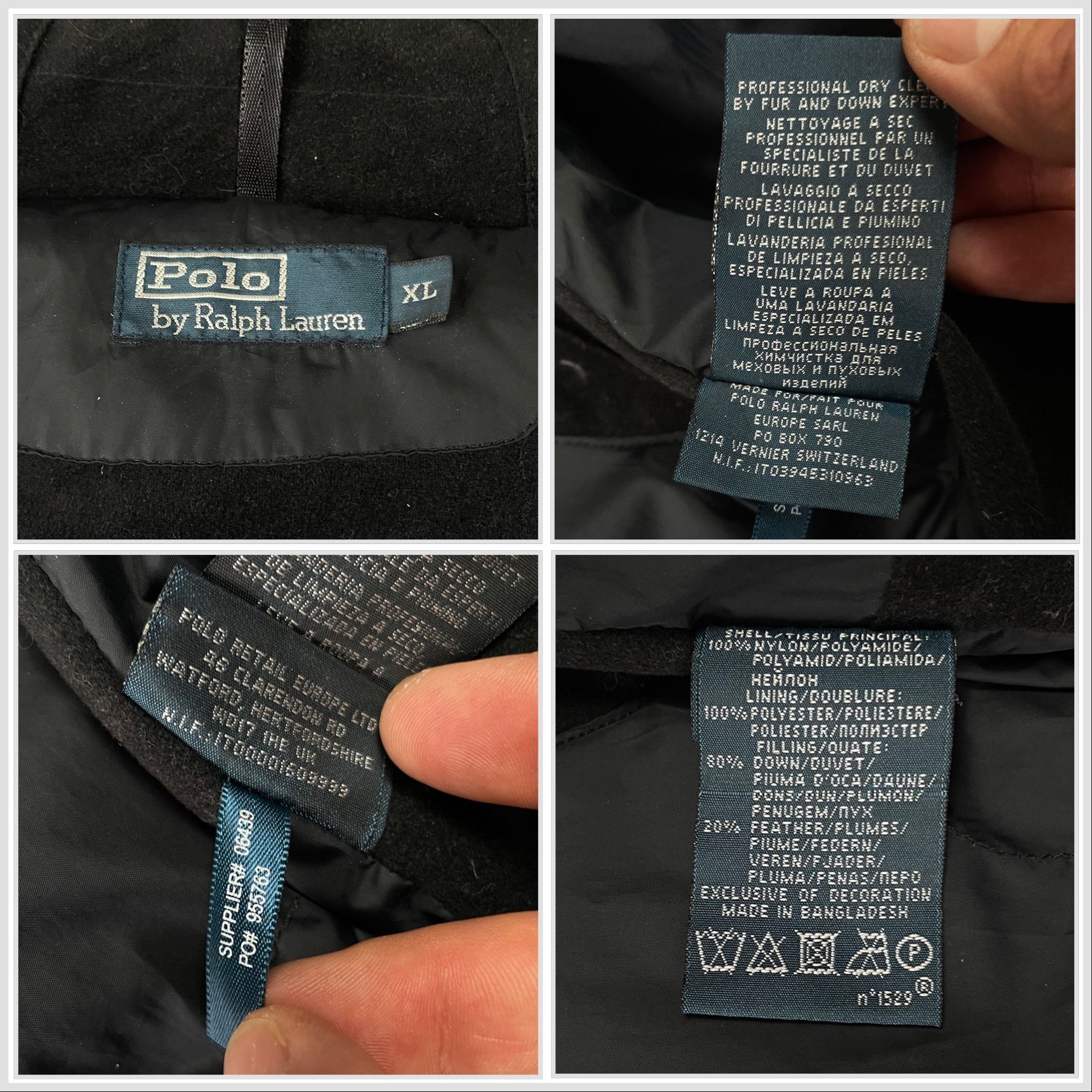 Polo Ralph Lauren Vintage Polo Ralph Lauren Canada Down Vest Chief Keef Size US XL / EU 56 / 4 - 16 Thumbnail