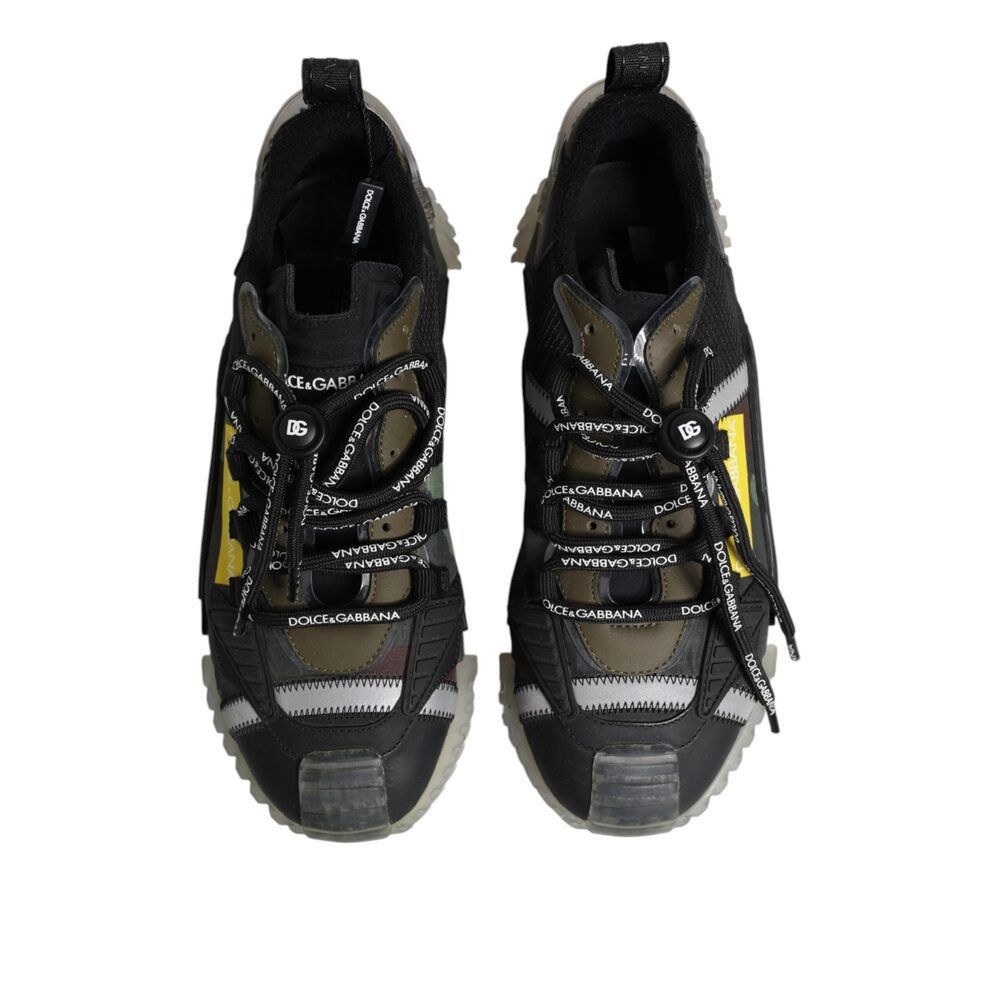 Dolce & Gabbana Dolce & Gabbana Multicolor Lace Up Low Top NS1 Sneakers Shoe Size US 6 / EU 39 - 3 Thumbnail