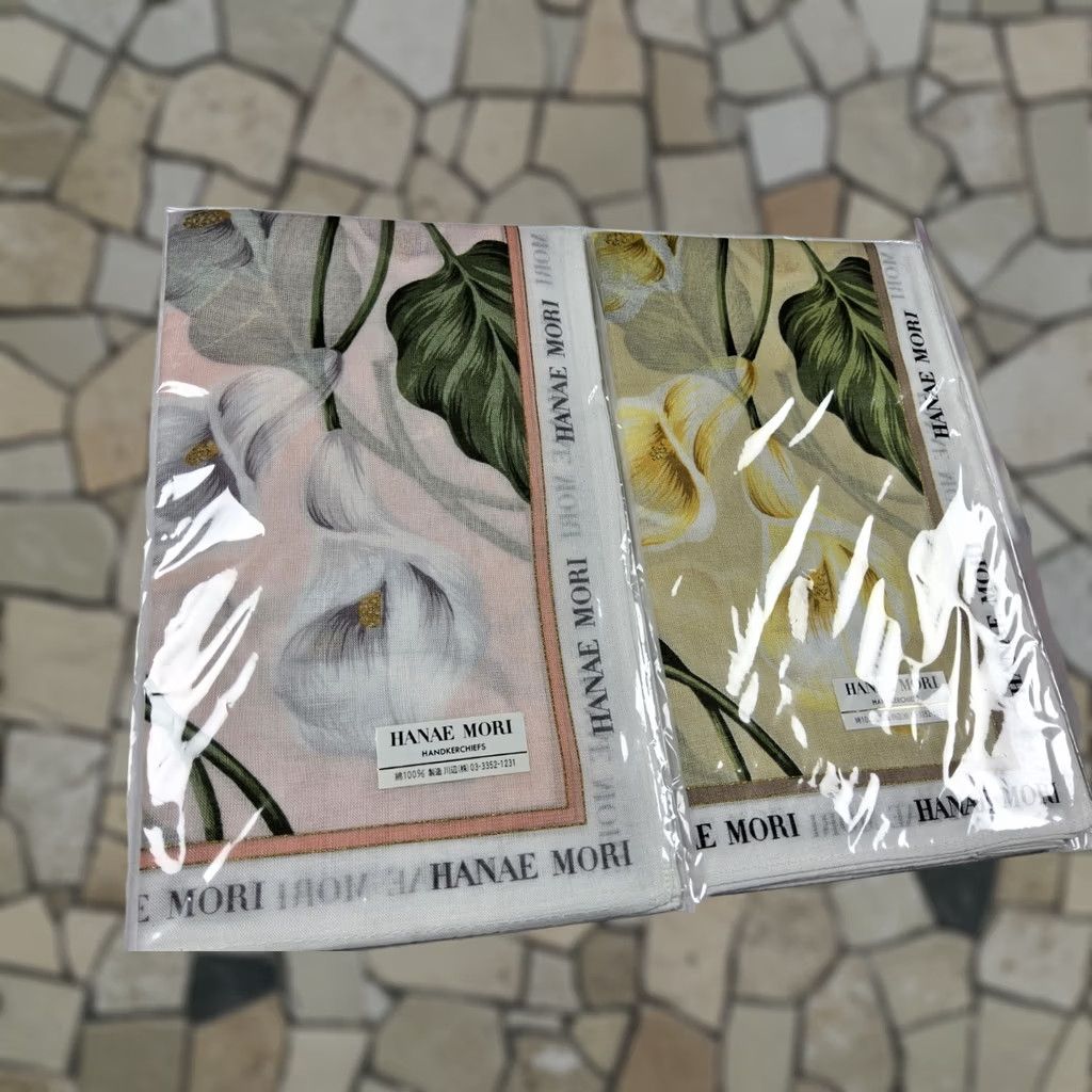Hanae Mori Hanae Mori Lot Of 4 Handkerchief Neckerchief Bandana Scarf Size ONE SIZE - 1 Thumbnail