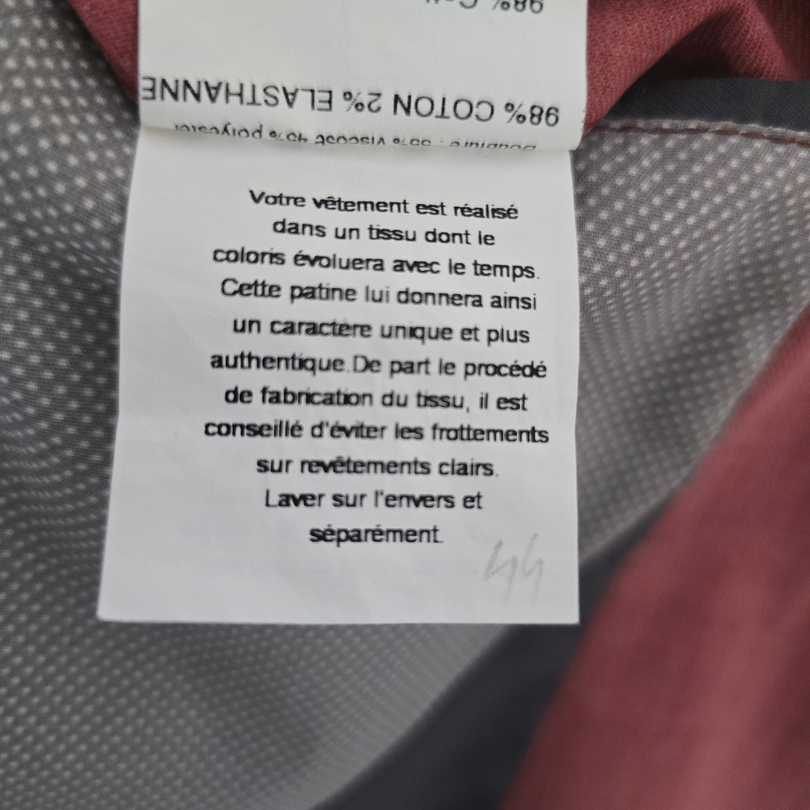 Other Bruno Saint Hilaire Men's Sport Coat Jacket Size 50 French Size 50R - 14 Thumbnail