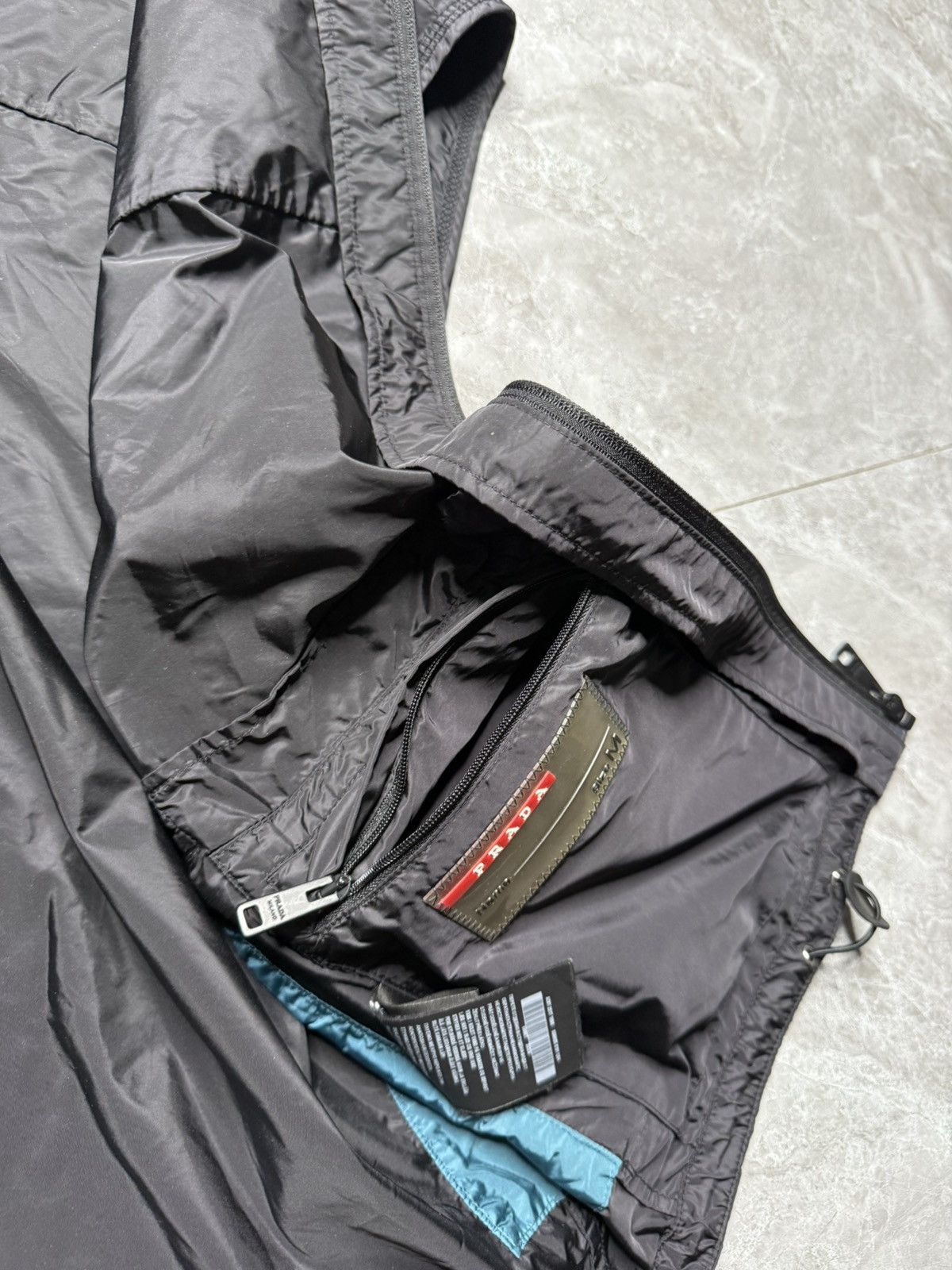 Prada Prada Sport Hooded Nylon Gillet Size US M / EU 48-50 / 2 - 4 Thumbnail