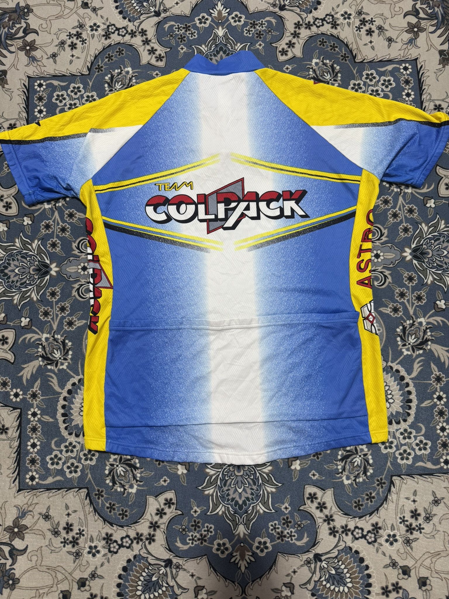 Fox Racing × Japanese Brand × Sports Specialties Vintage SMS Santini Team Colpack Cycling Jersey Size US M / EU 48-50 / 2 - 2 Thumbnail