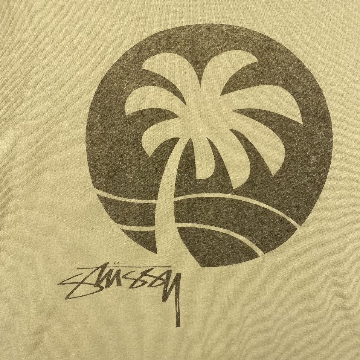Stussy Vintage 90's STUSSY Palm Hawaii Graphic Tee Shirt Size US XL / EU 56 / 4 - 2 Thumbnail