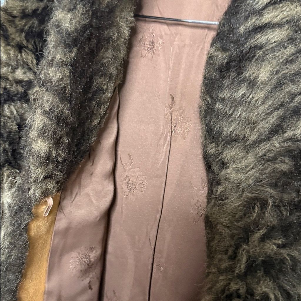 The Unbranded Brand Vintage 1970’s Style VI faux mink fur brown jacket coat XL Size XL / US 12-14 / IT 48-50 - 4 Thumbnail