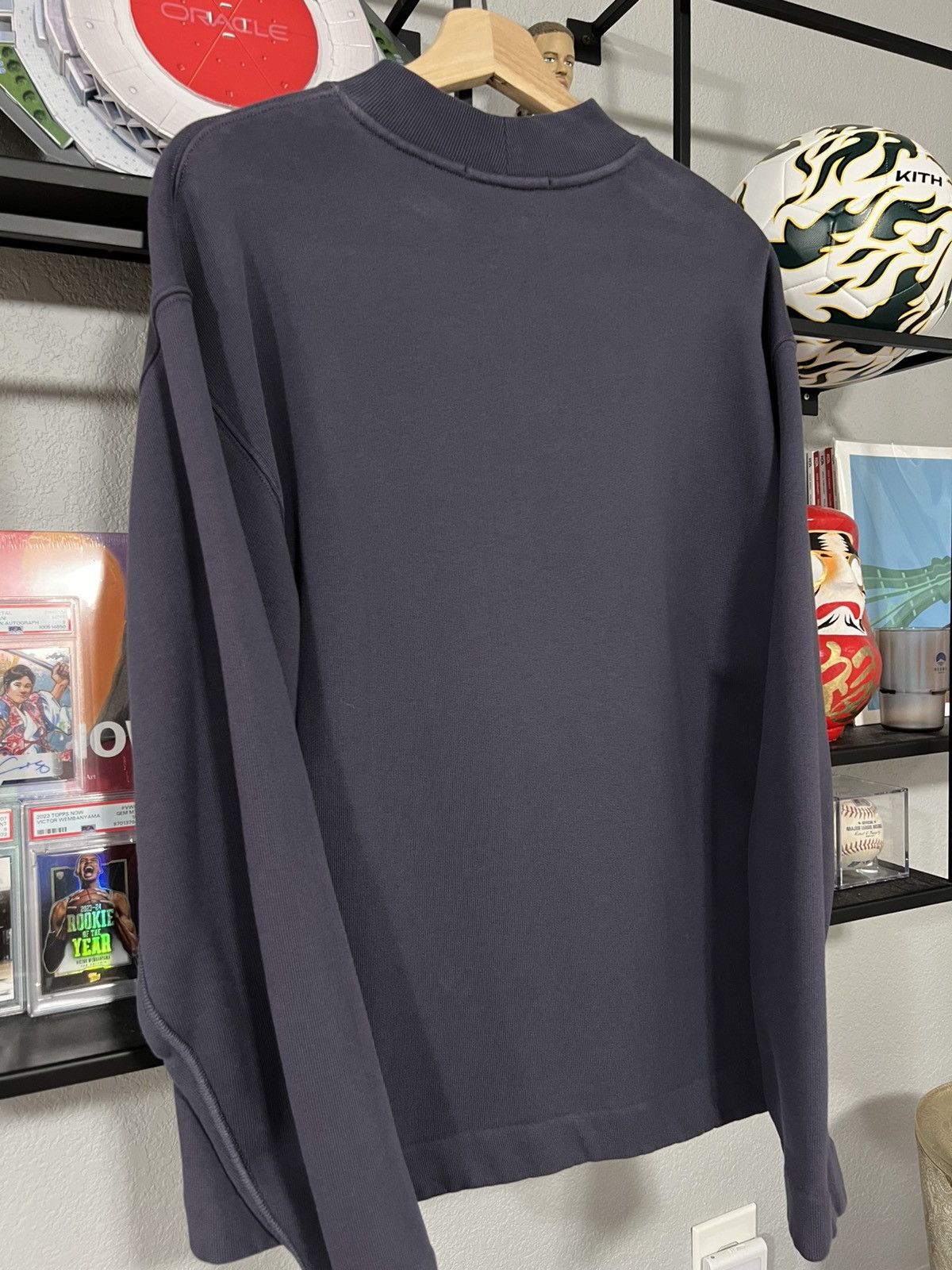 Stone Island Stone Island Marina Brushed Organic Crewneck Sweater Navy Size US M / EU 48-50 / 2 - 6 Thumbnail