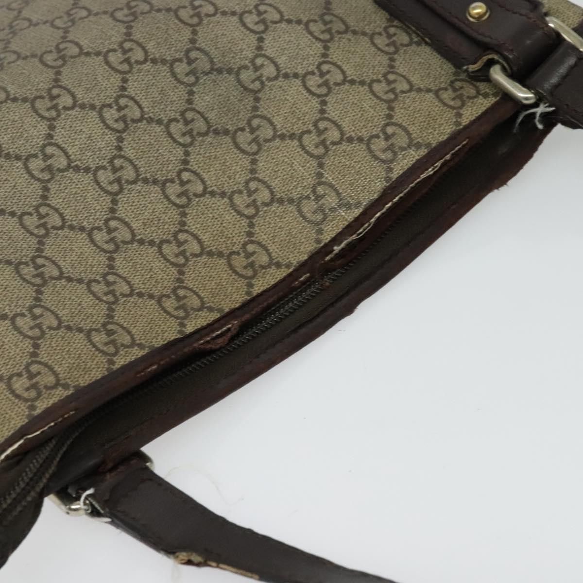Gucci GUCCI GG Supreme Shoulder Bag Pvc Outlet Beige Silver Size ONE SIZE - 6 Thumbnail