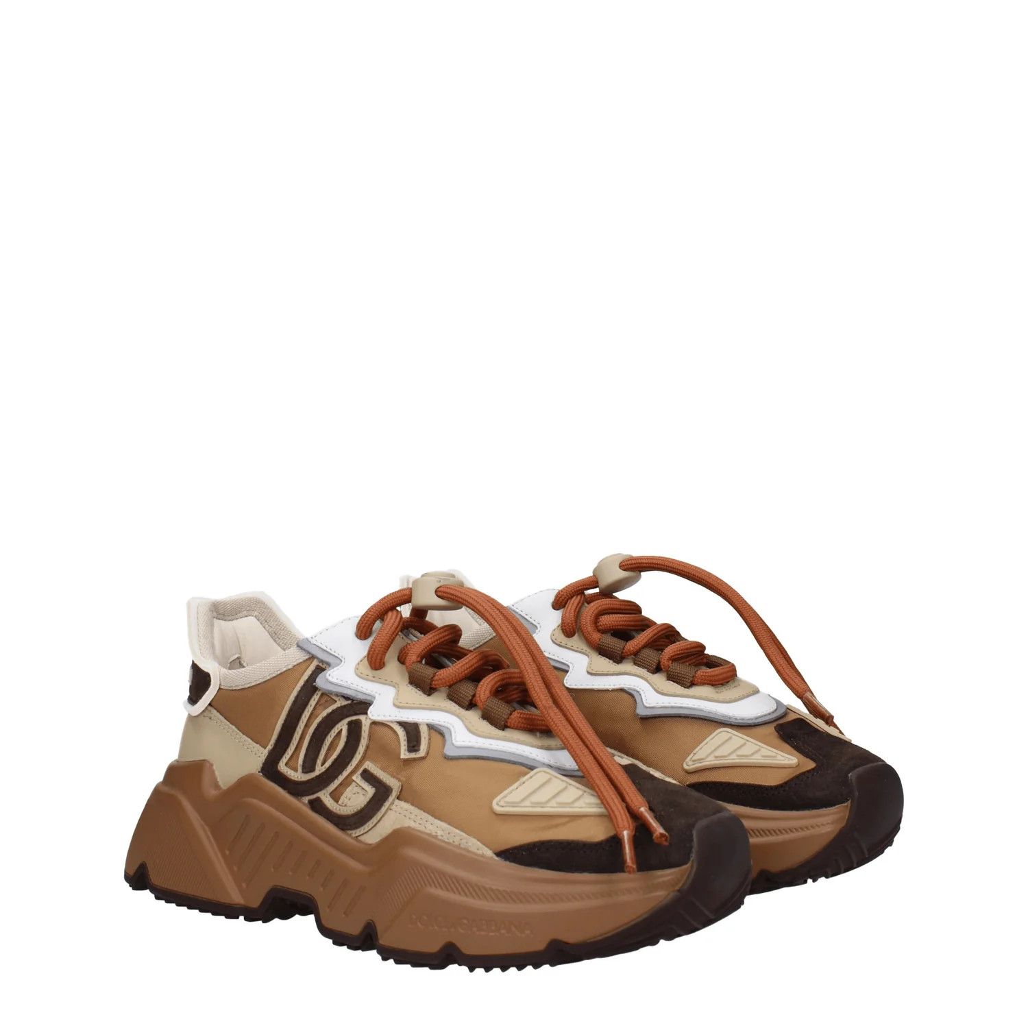 Dolce & Gabbana ob1o1e1124 Fabric Sneakers in Multicolor Size US 5 / IT 35 - 2 Thumbnail
