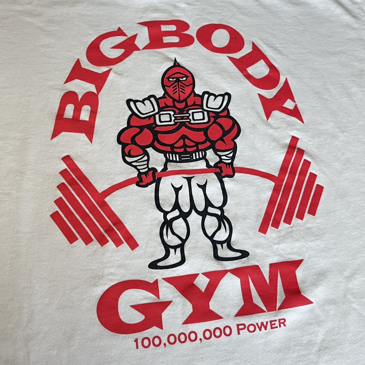 Japanese Brand × Vintage Kinnikuman Muscle Apparel Big Body Gym Graphic Logo T Shirt Size US XL / EU 56 / 4 - 3 Thumbnail