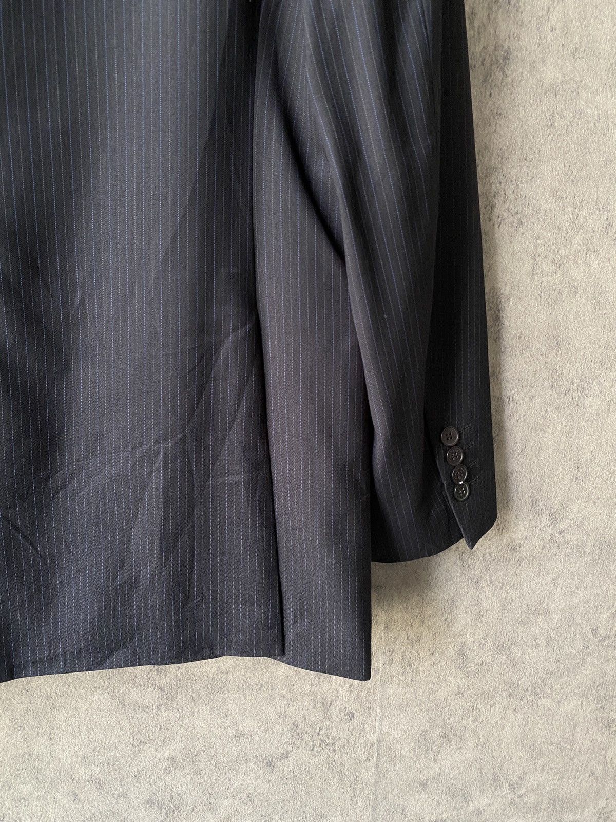 Armani Collezioni Armani Collezioni By Giorgio Armani Pinstripe Blazer Size US M / EU 48-50 / 2 - 10 Thumbnail