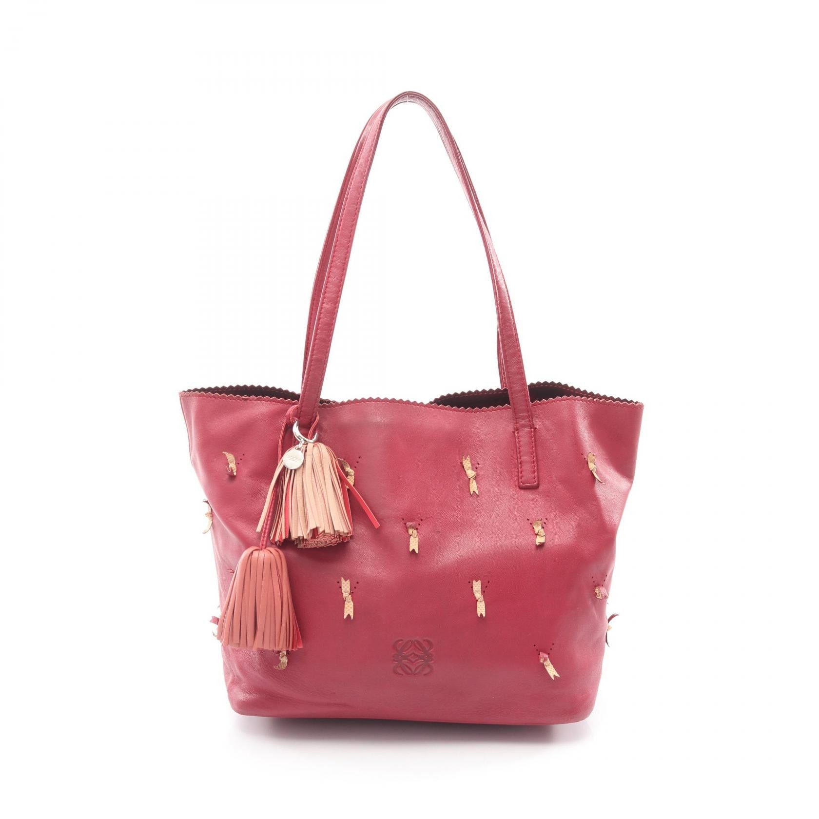 Loewe Loewe Loewe Anagram Nappa Leather Limited Tote Bag Leather Tote Bag DUTY FREE for USA Size ONE SIZE - 1 Thumbnail