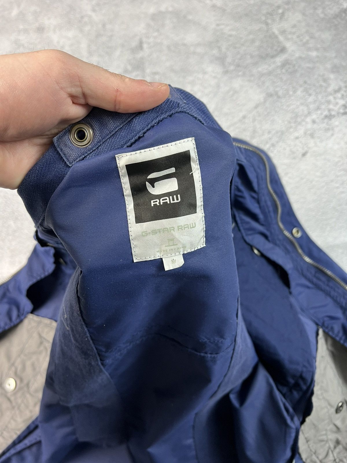 G-Star G star raw Johnson solid overshirt L/S jacket Size US M / EU 48-50 / 2 - 9 Thumbnail