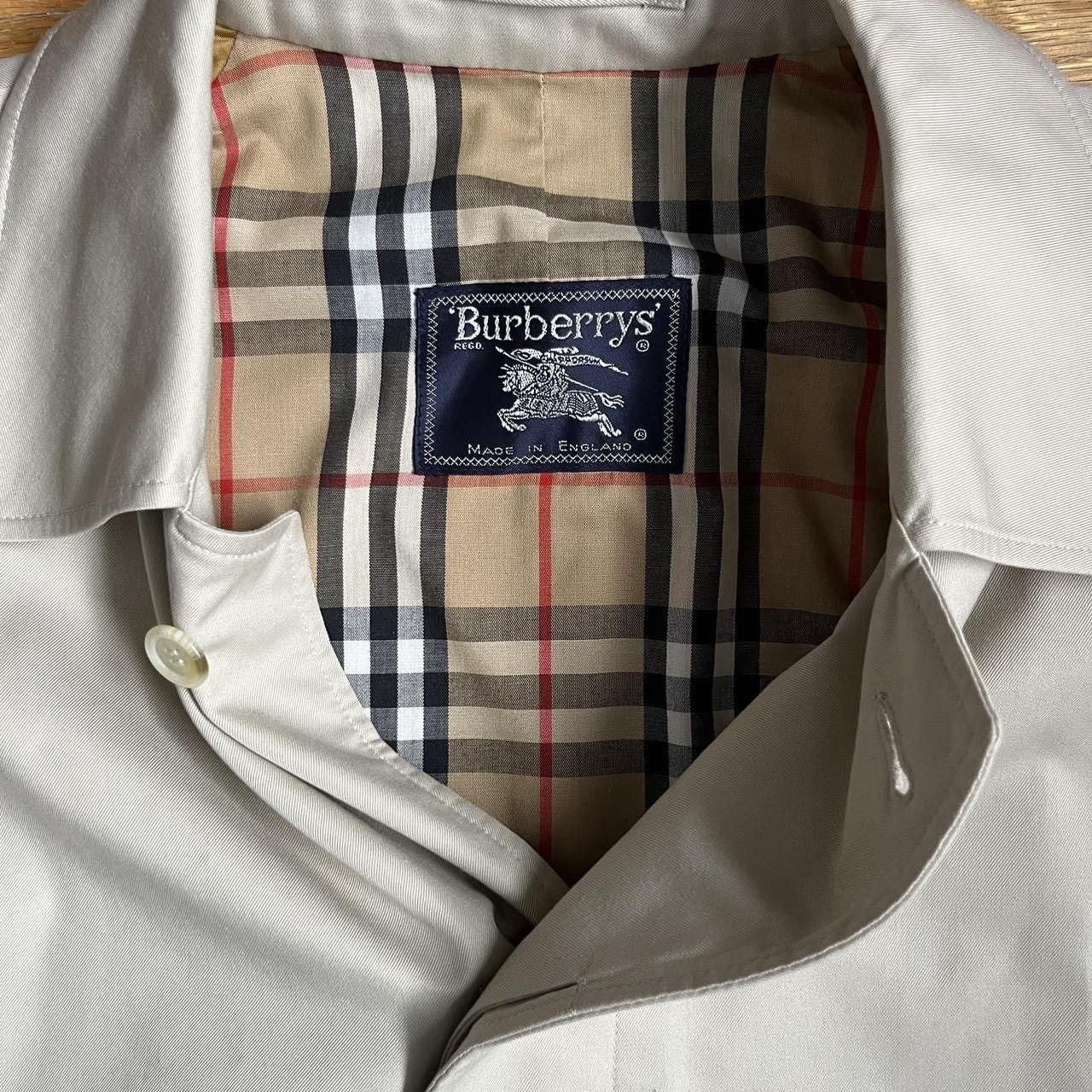 Burberry Vintage Mac Coat Size US L / EU 52-54 / 3 - 2 Thumbnail