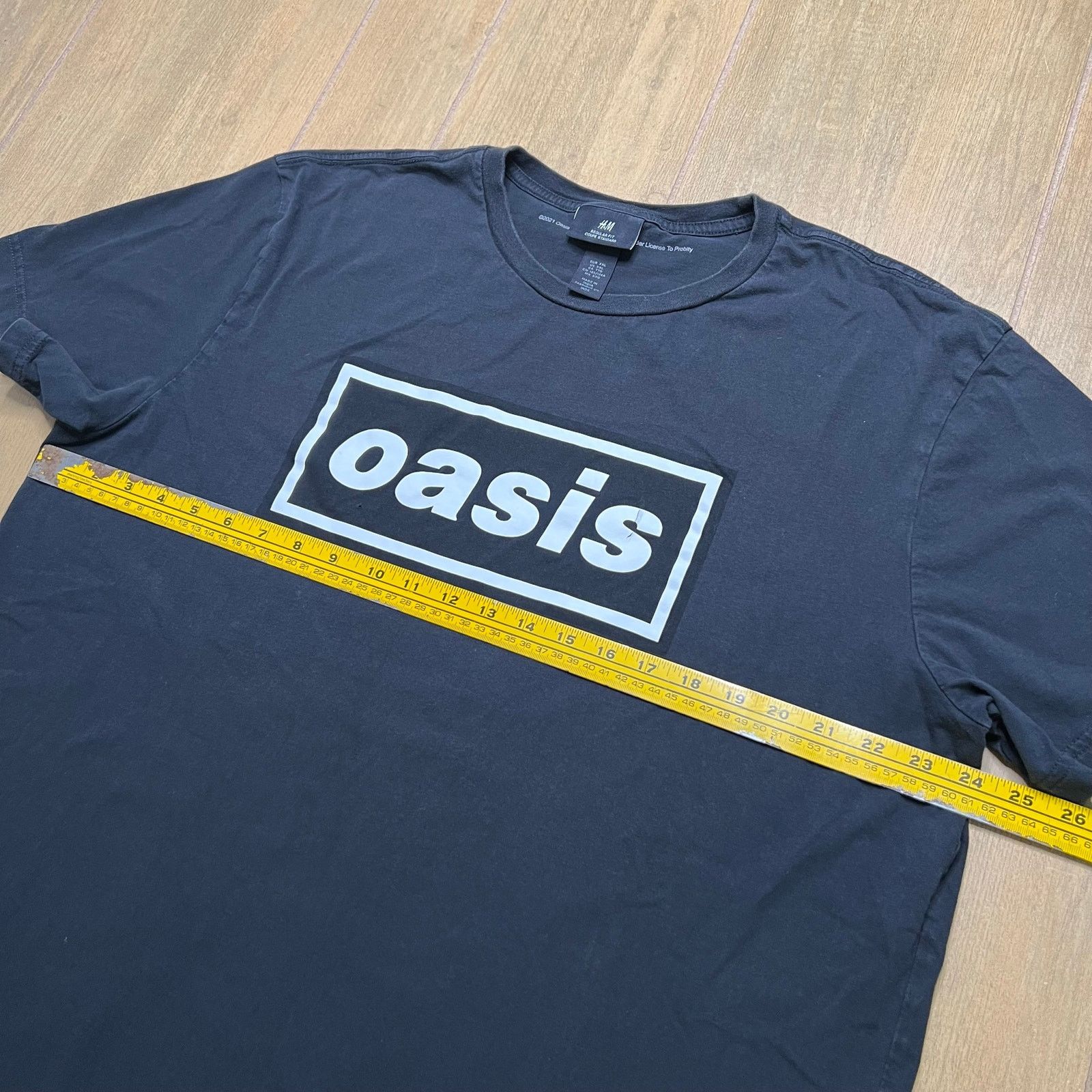 Vintage Oasis Band T Shirt Mens XXL H&M 2021 Britpop Graphic Tee Size US XXL / EU 58 / 5 - 7 Thumbnail