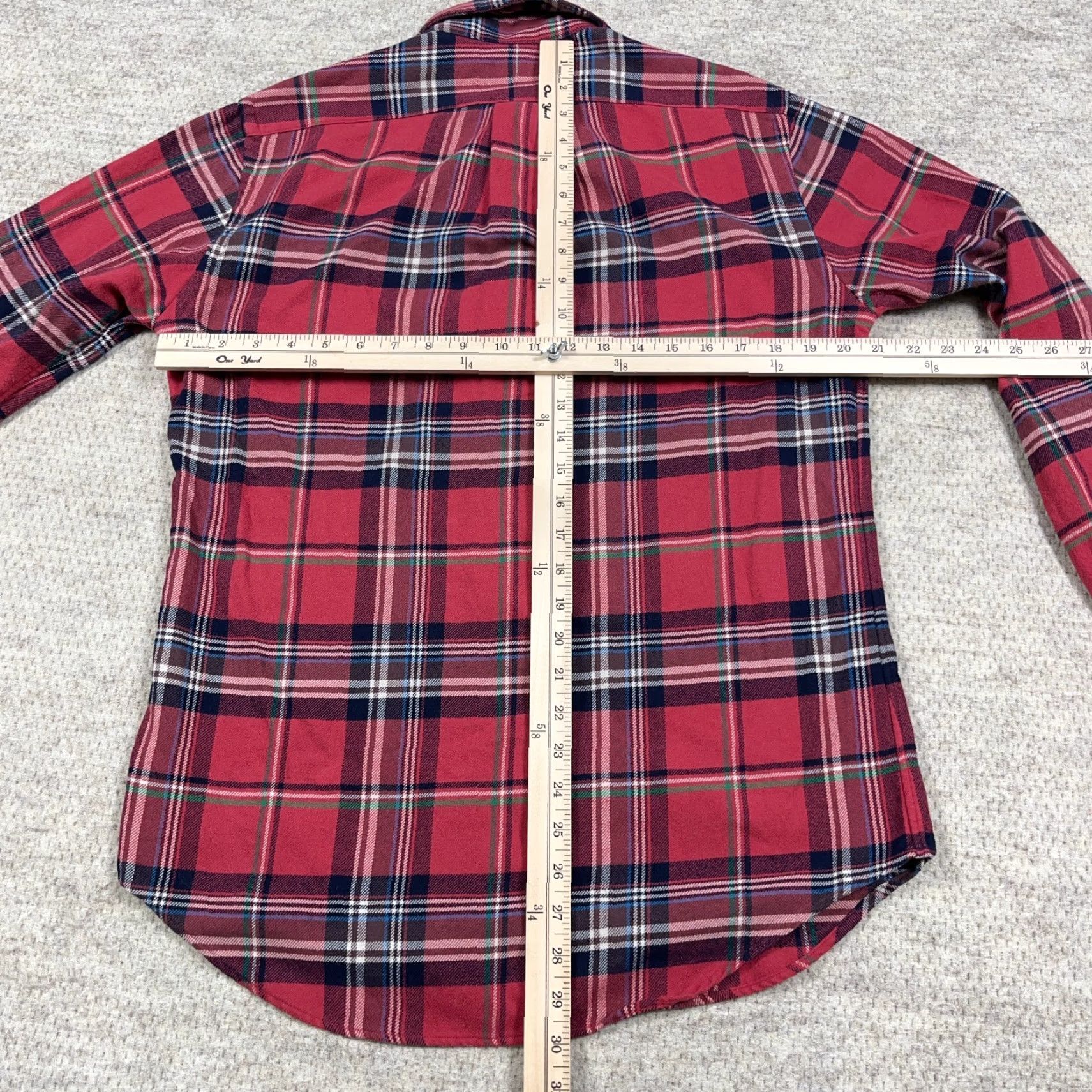 Ralph Lauren Ralph Lauren Button-Up Shirt Men Medium Pink Plaid Regular Fit Cotton Flannel Classic Colorful 90s Modern Preppy Logo Embroidered Short Desc Size US M / EU 48-50 / 2 - 6 Thumbnail